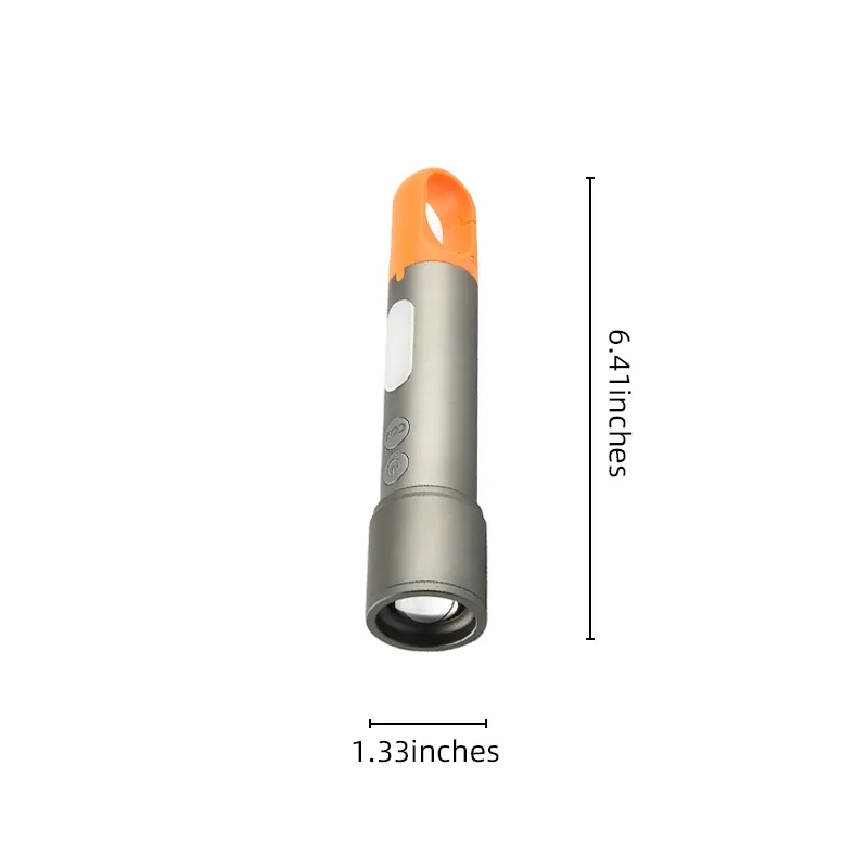 LED Flashlight High Lumens with Portable Hook 2