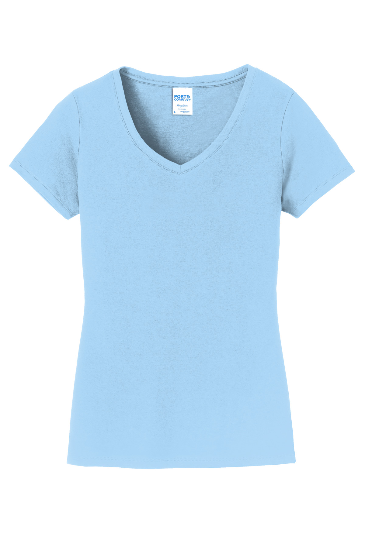 Port & Co Women's Fan Favorite V-Neck Tee. LPC450V 58