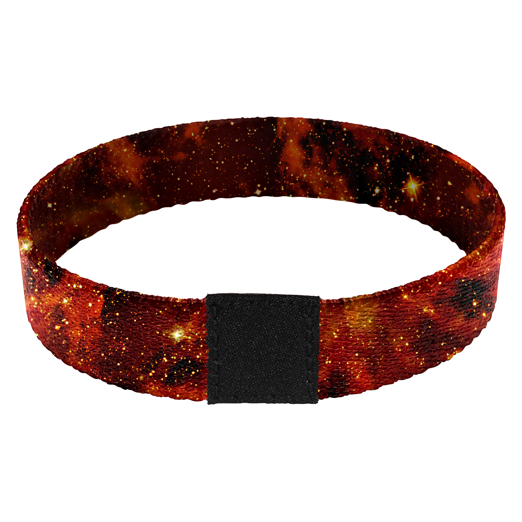5/8'' Sublimation Elastic Polyester Wristband With Woven Label 14