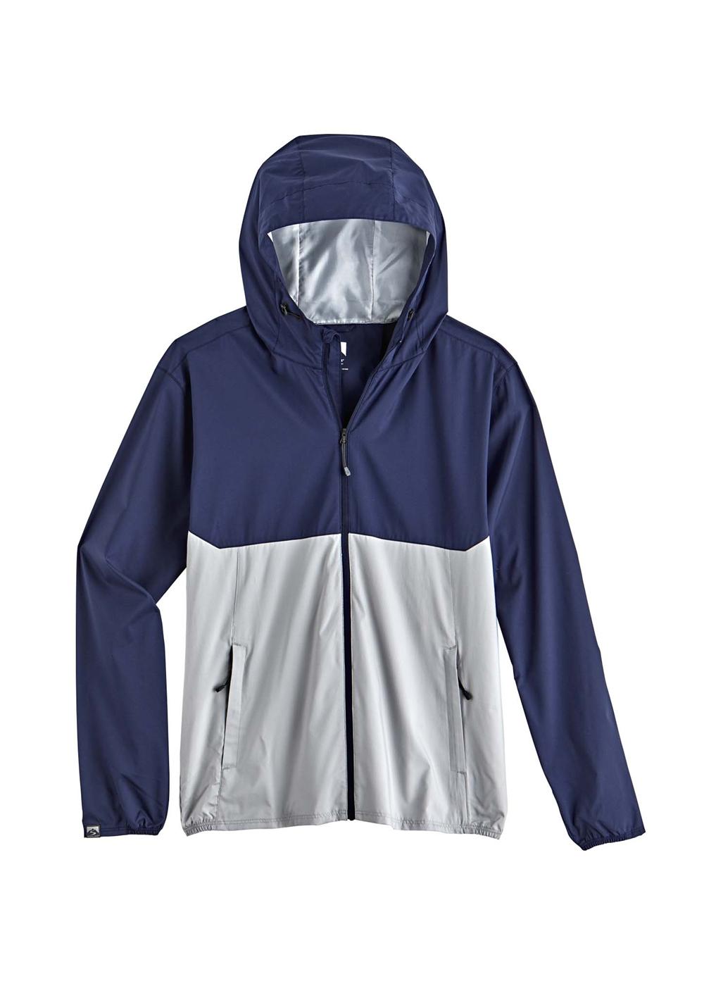 Storm Creek Men's Idealist Water-Resistant Full Zip Hooded Windbreaker 19
