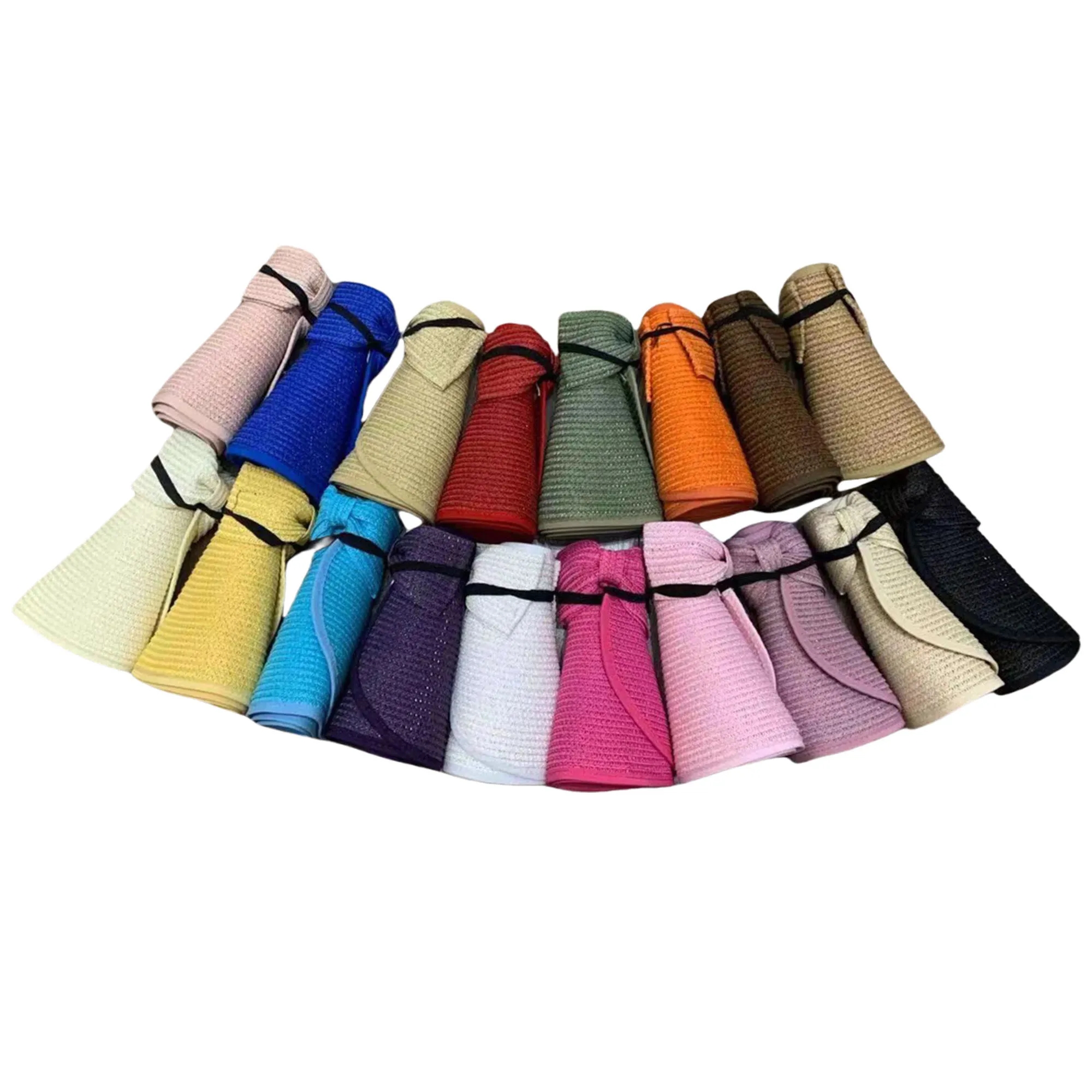 Straw Sun Visor Hats 6
