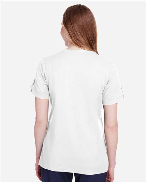 Women's CrownLux Performance® Plaited Rolled Sleeve Shirt - DG20WB 57