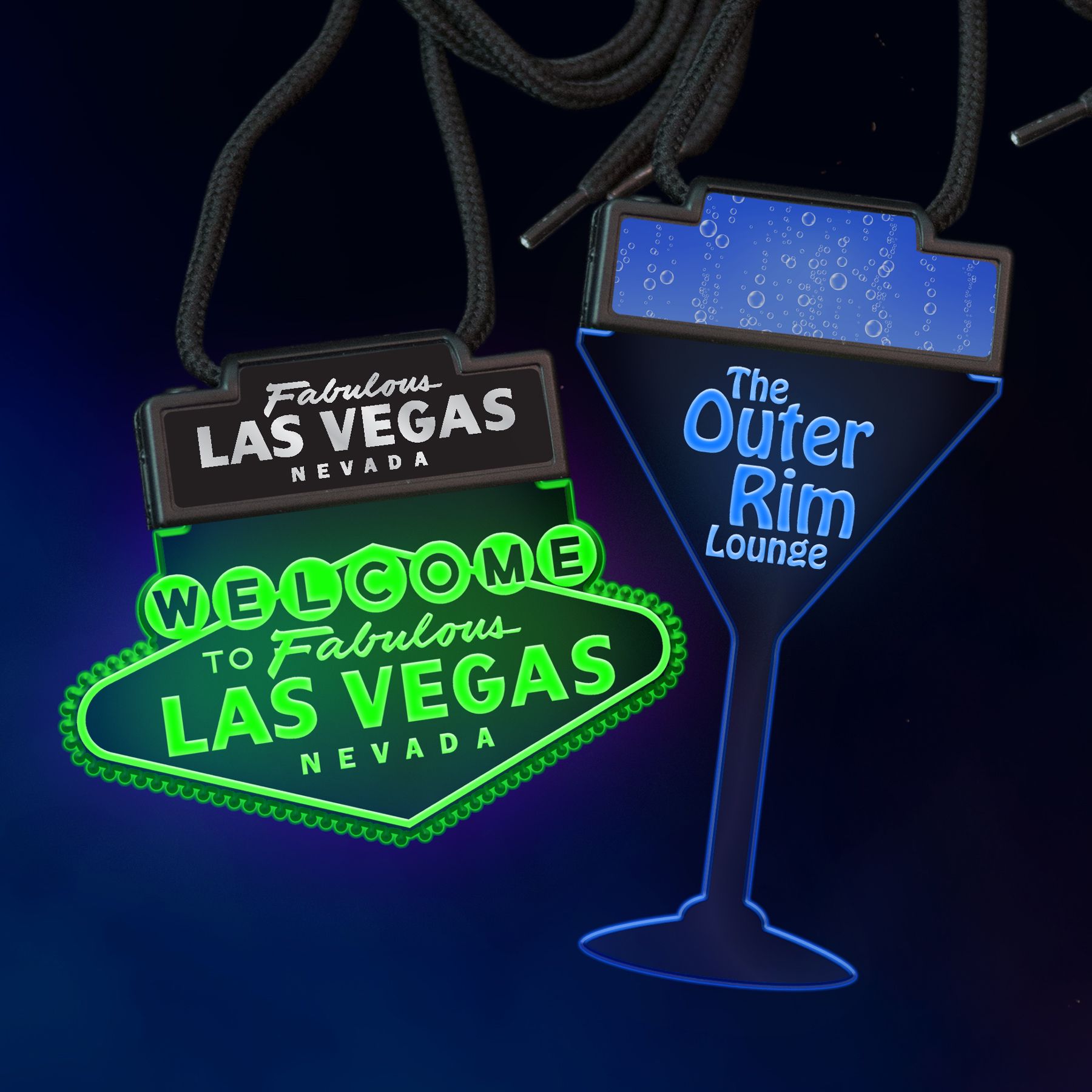 Deluxe Lighted Badge™ - 2 Imprint Locations 4