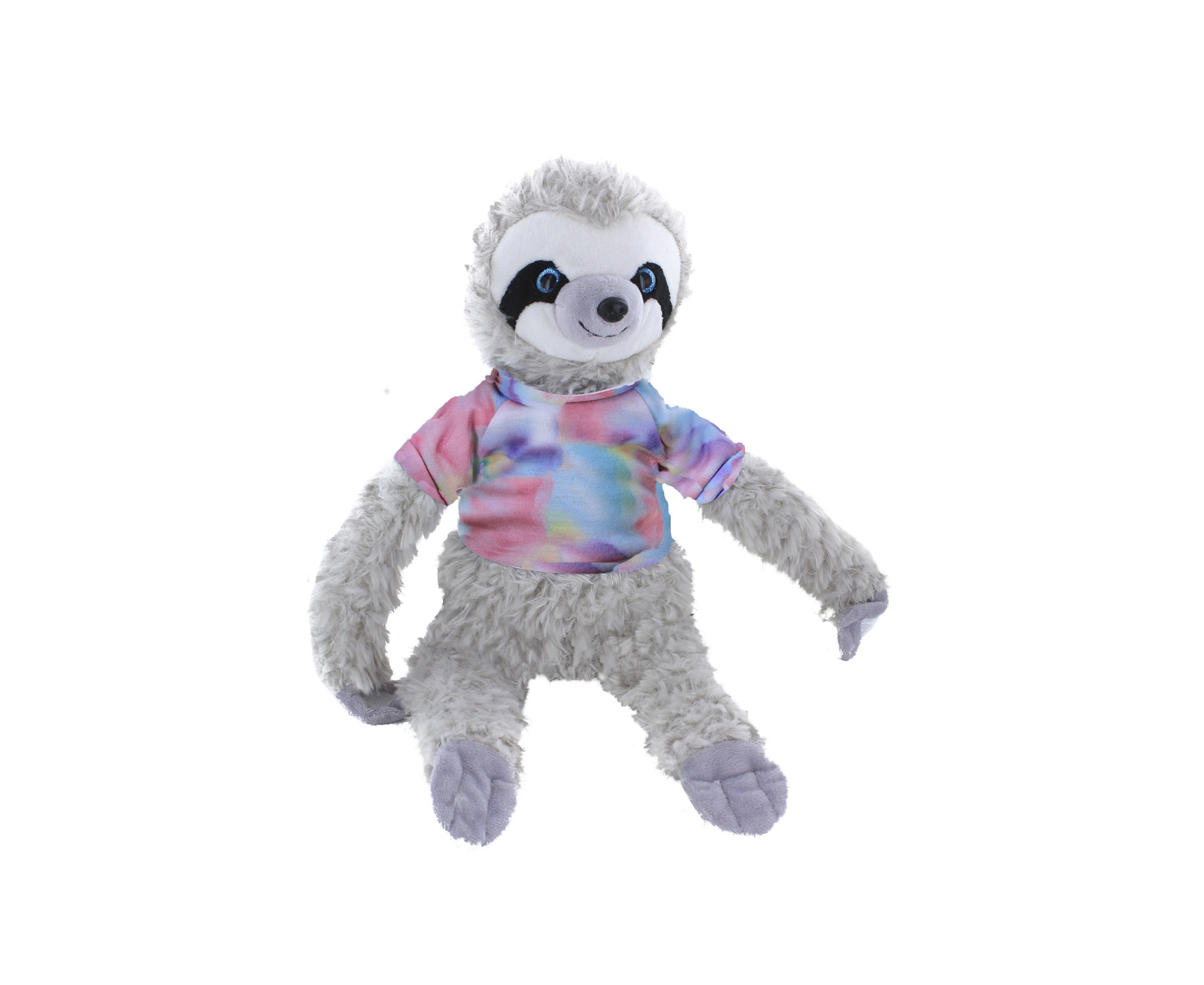 soft plush Sloth with t-shirt 13