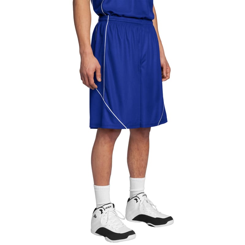 Sport-Tek PosiCharge Mesh Reversible Spliced Short. 27