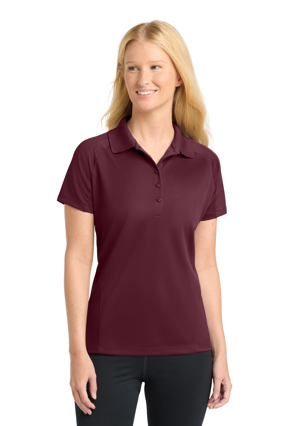 Sport-Tek Women's Dri-Mesh Pro Polo. L474 59