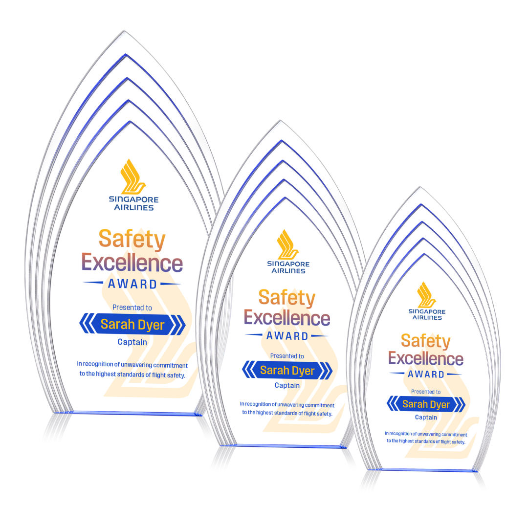 Turello VividPrint™ Award - Blue