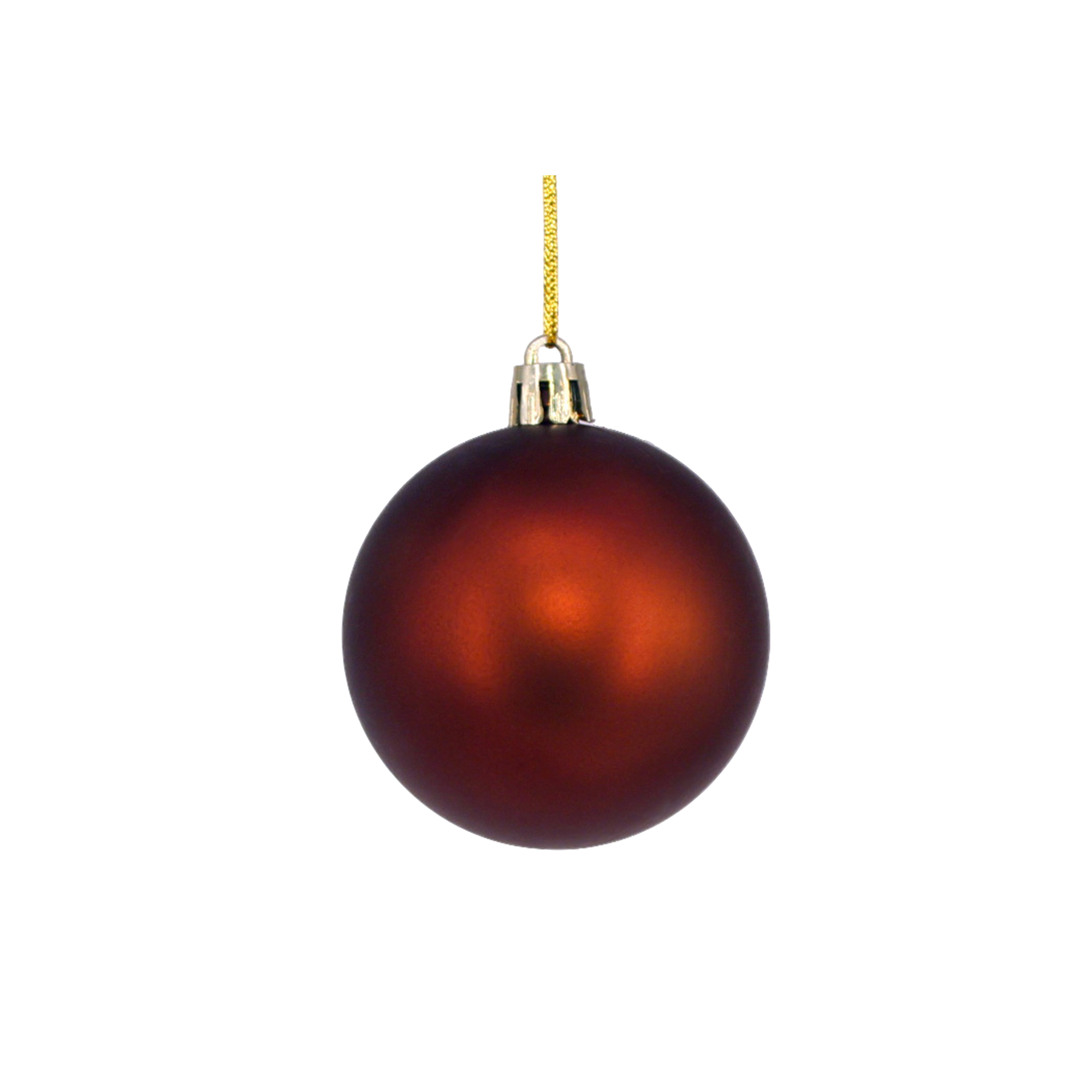 Plastic Ornament Ball With Aluminum Plate 3.2" Diameter 21