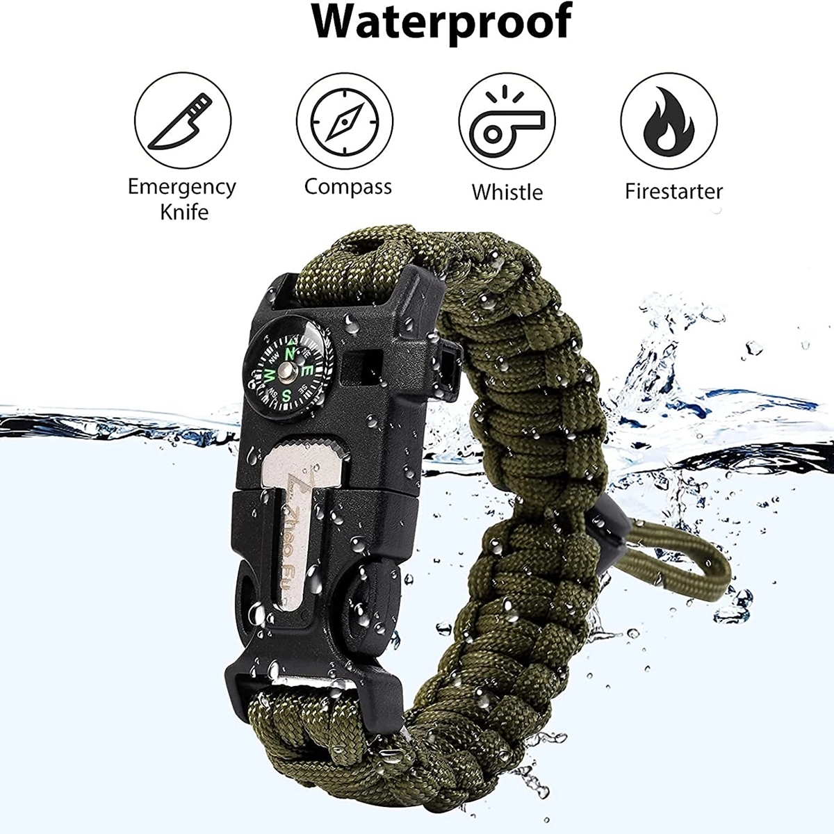 Tactical Survival Bracelet 7