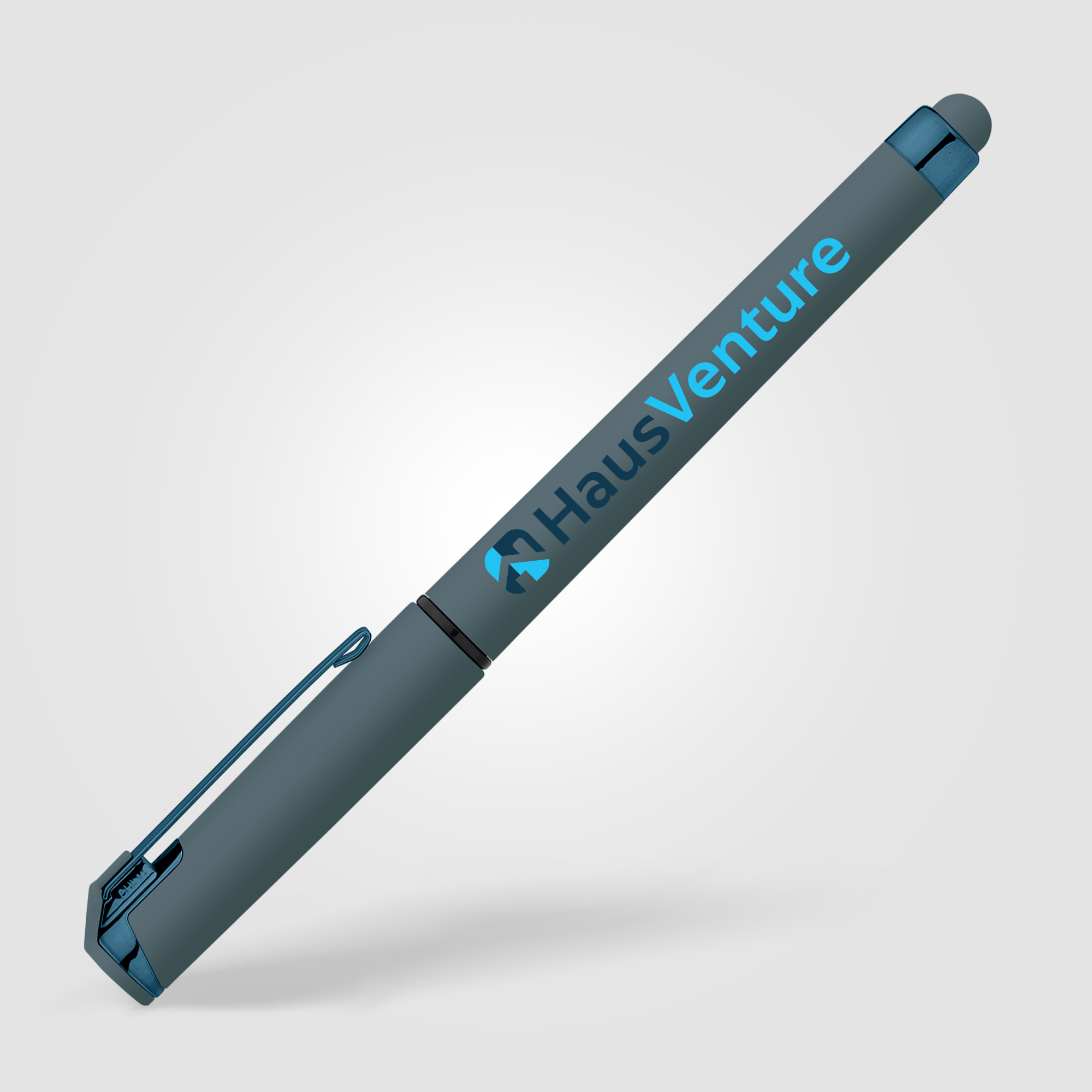 Islander Softy Monochrome Metallic Stylus Gel Pen 15