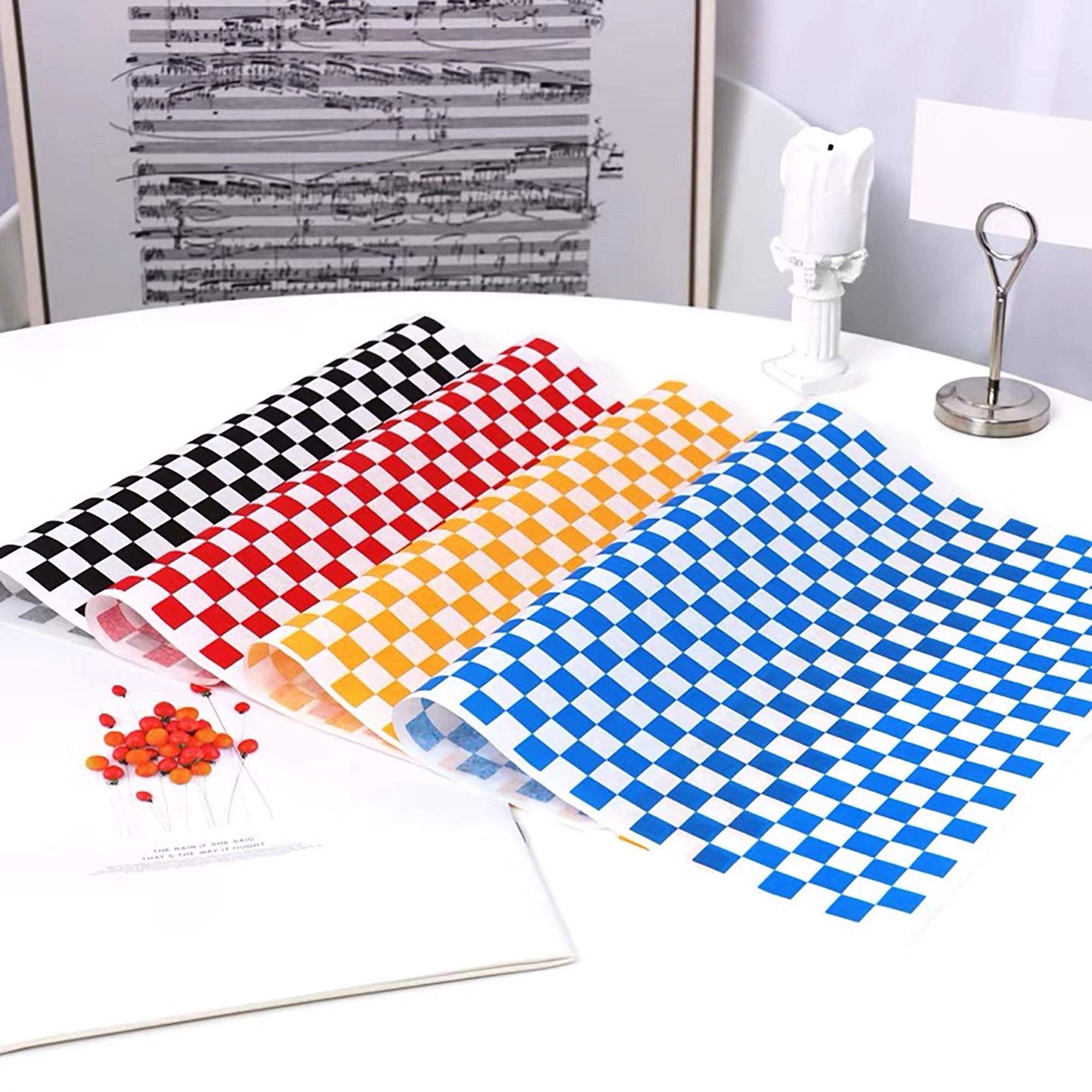 Custom Hamburger Wrapping Paper 2