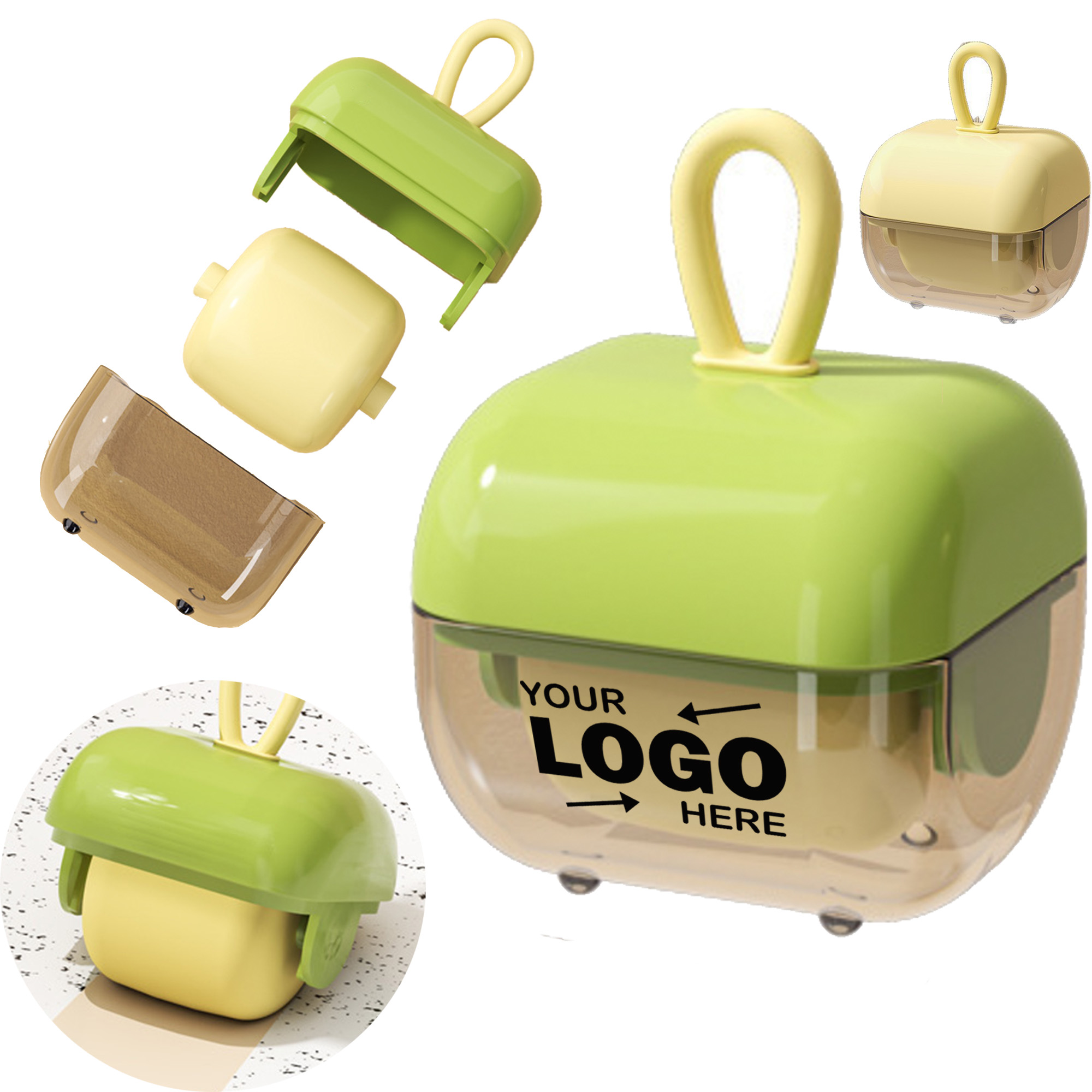 MOQ 50 Multifunctional Washable Lint Roller 2