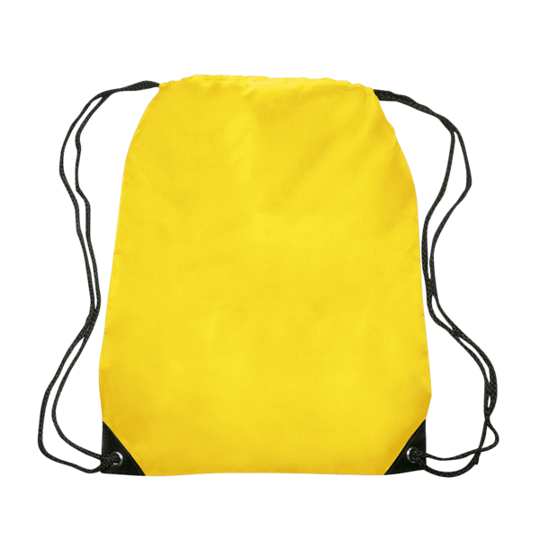 Altair Black Trim Drawstring Bag 7