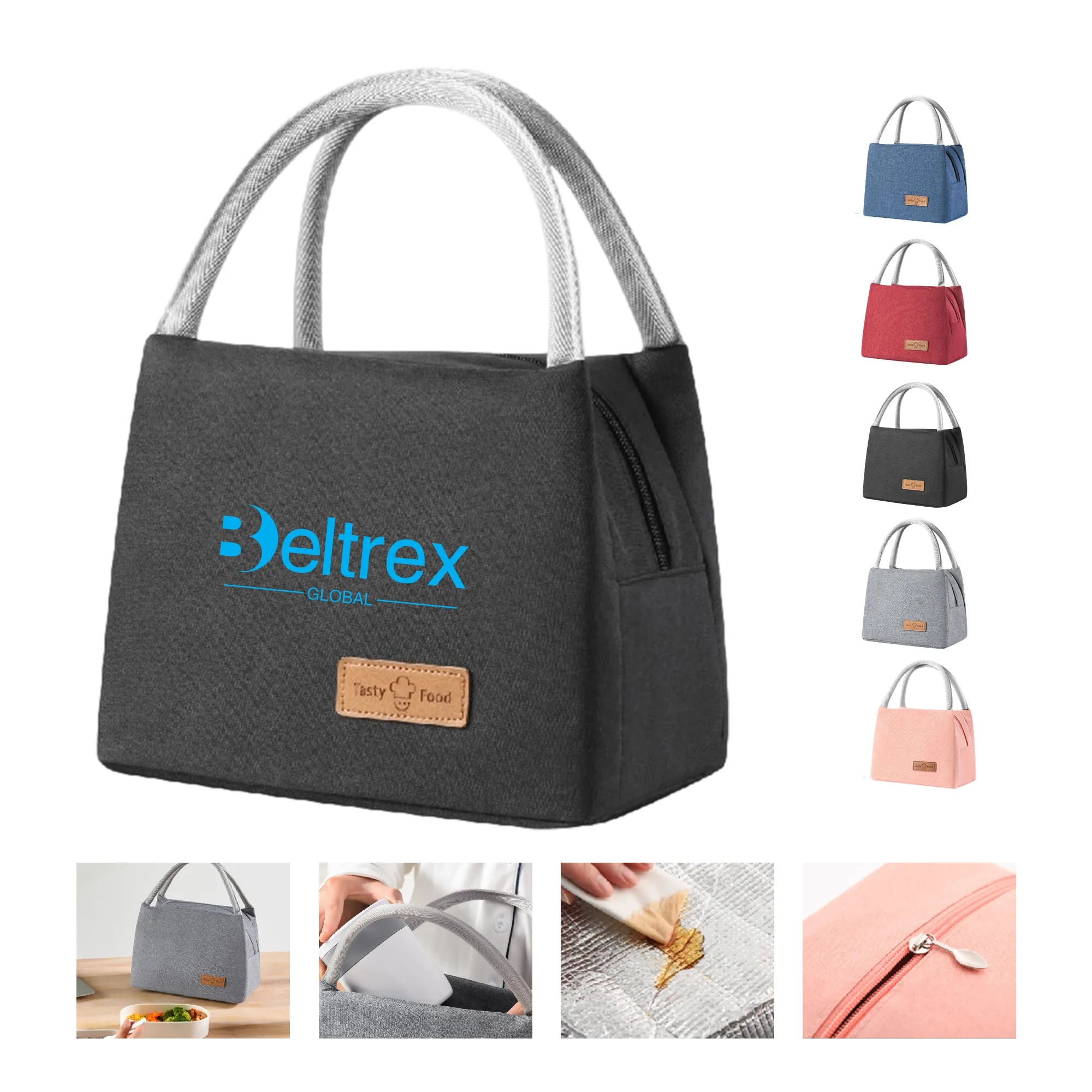 Waterproof Insulated Bag with Aluminum Foil Interior 8