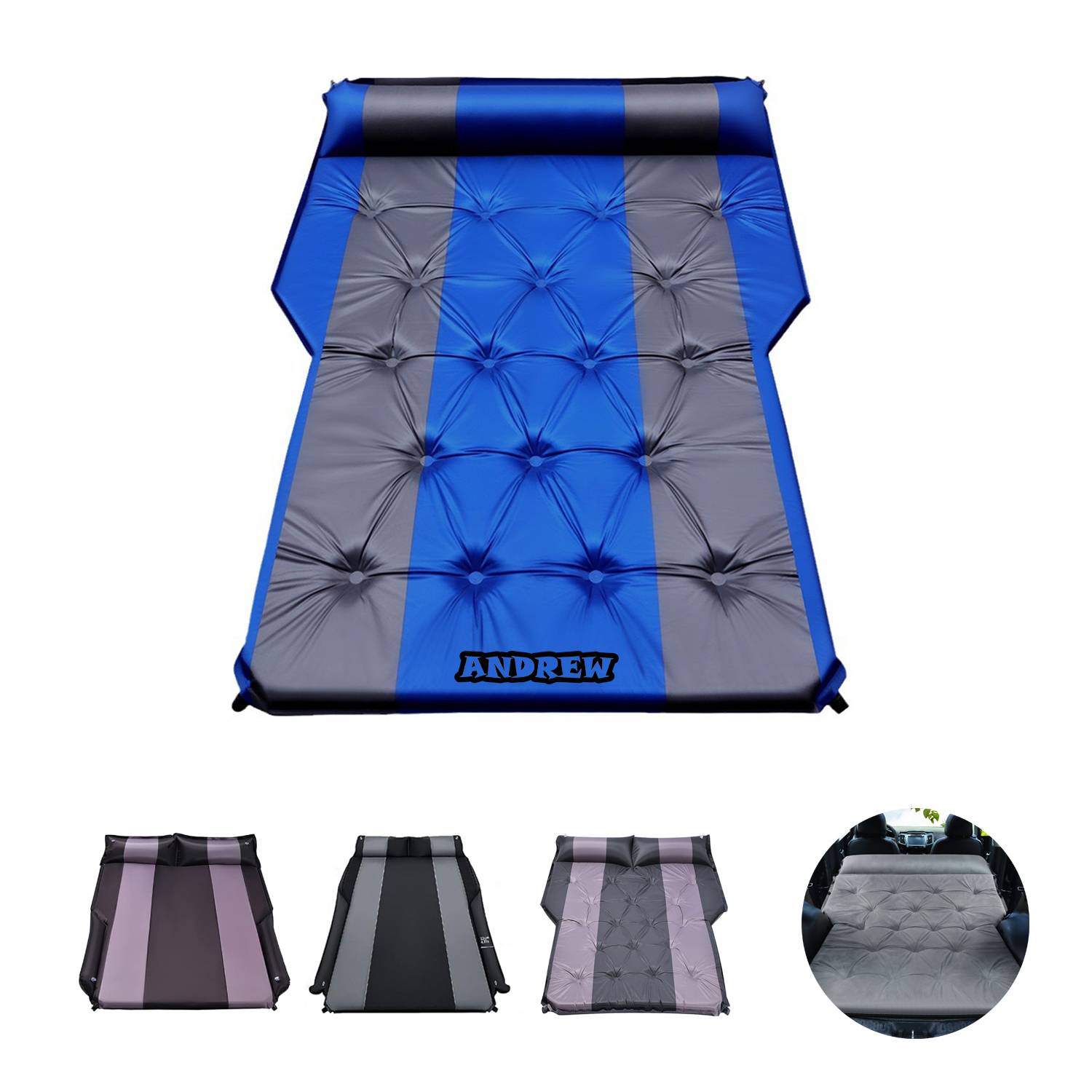 Automatic Inflatable Air Mattress W/ Pump And Plug 5