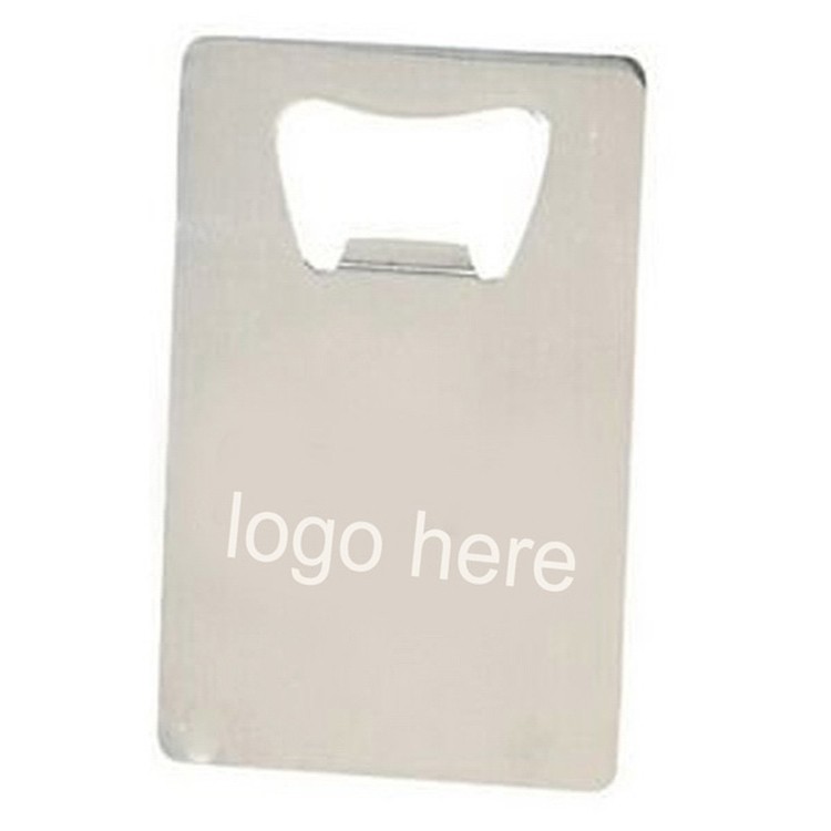 Credit Card Polished Bottle Opener 2
