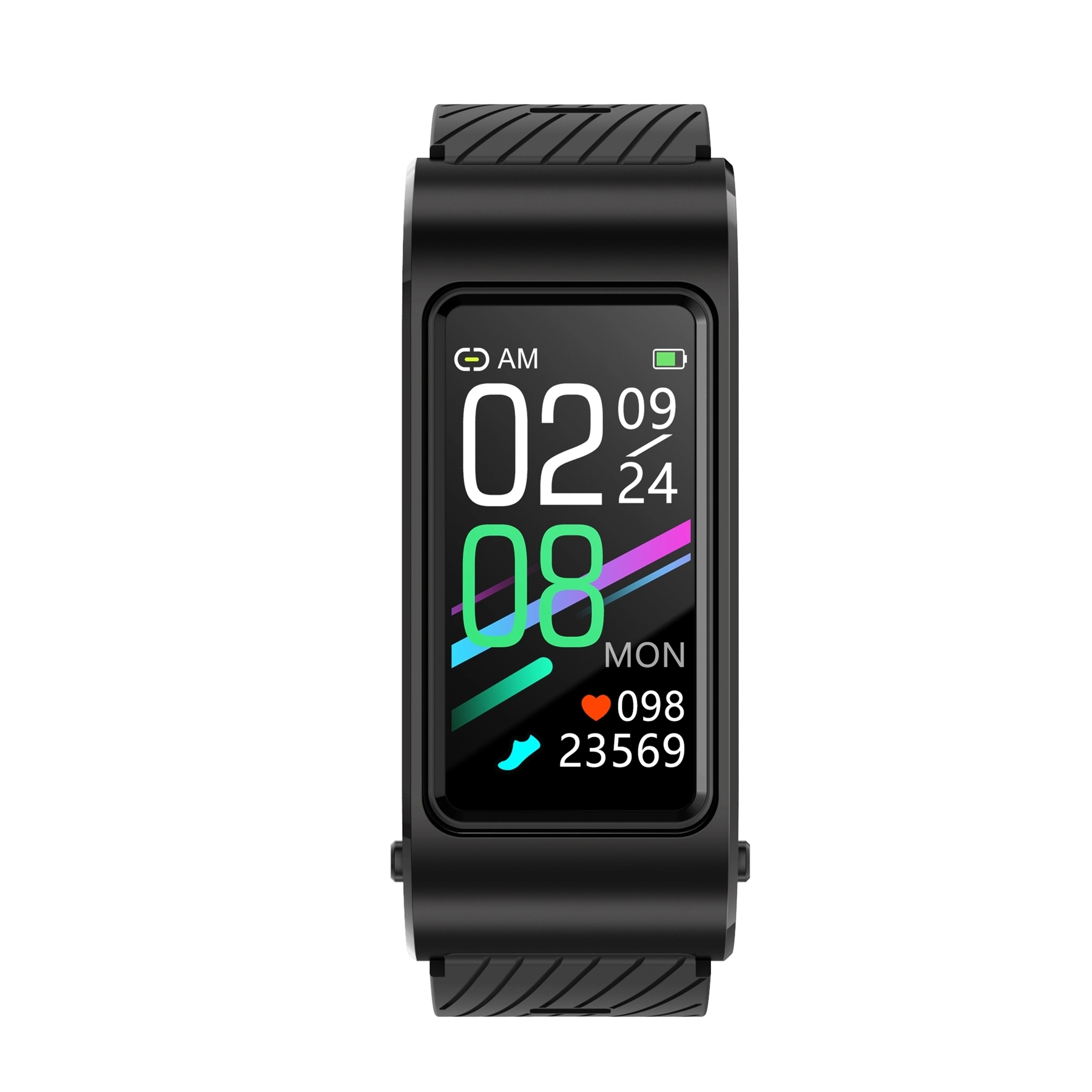 H21 Body Temperature Smart Watch with Silicone Band 8