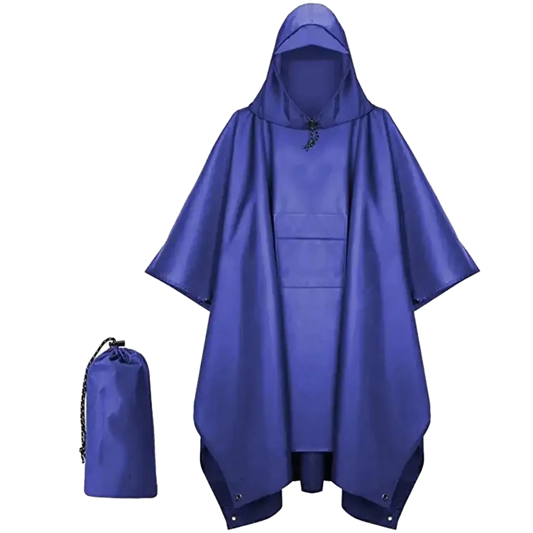 Pteromy Hooded Rain Poncho 4