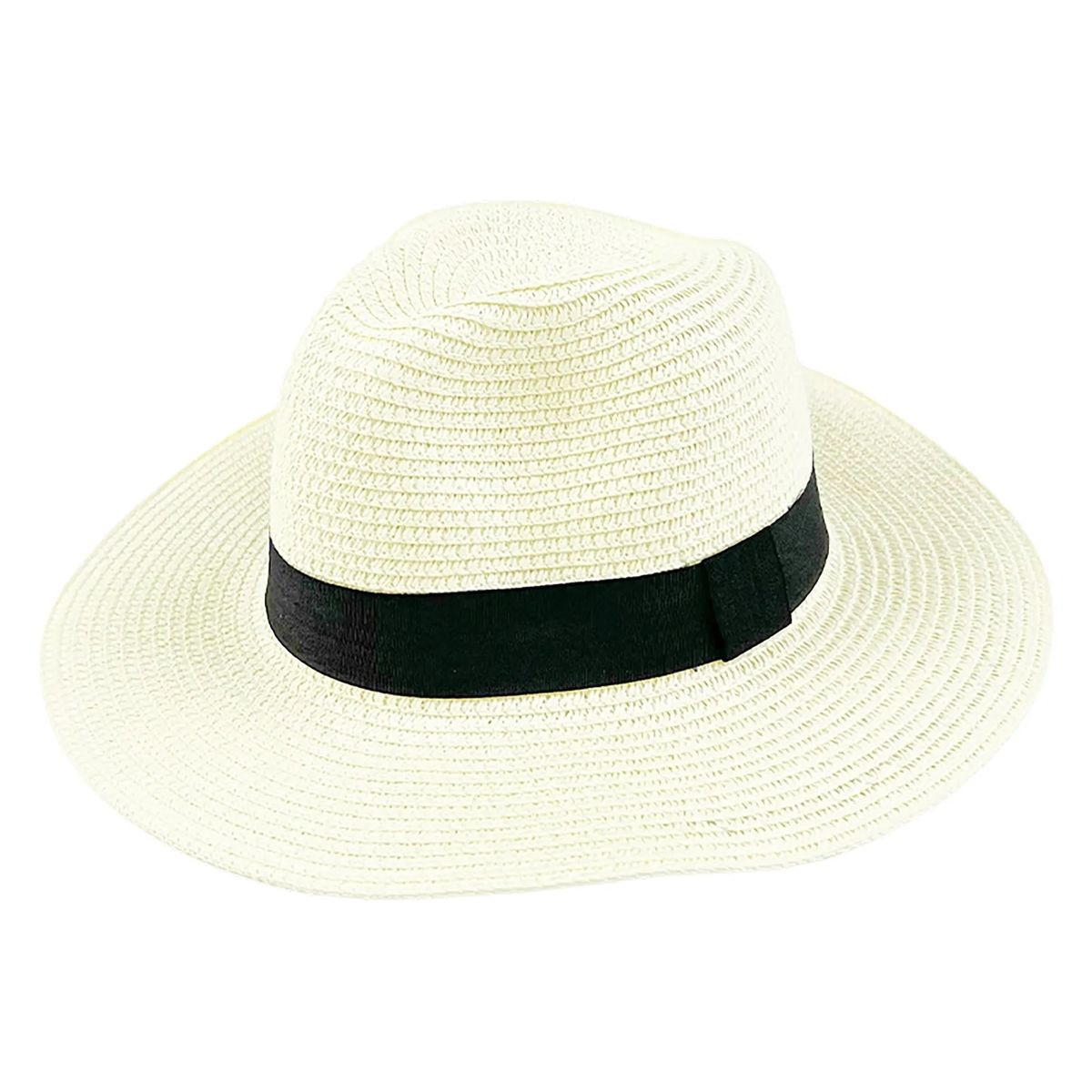 Stylish Woven Straw Hat with Wide Brim for Outdoor Use 6