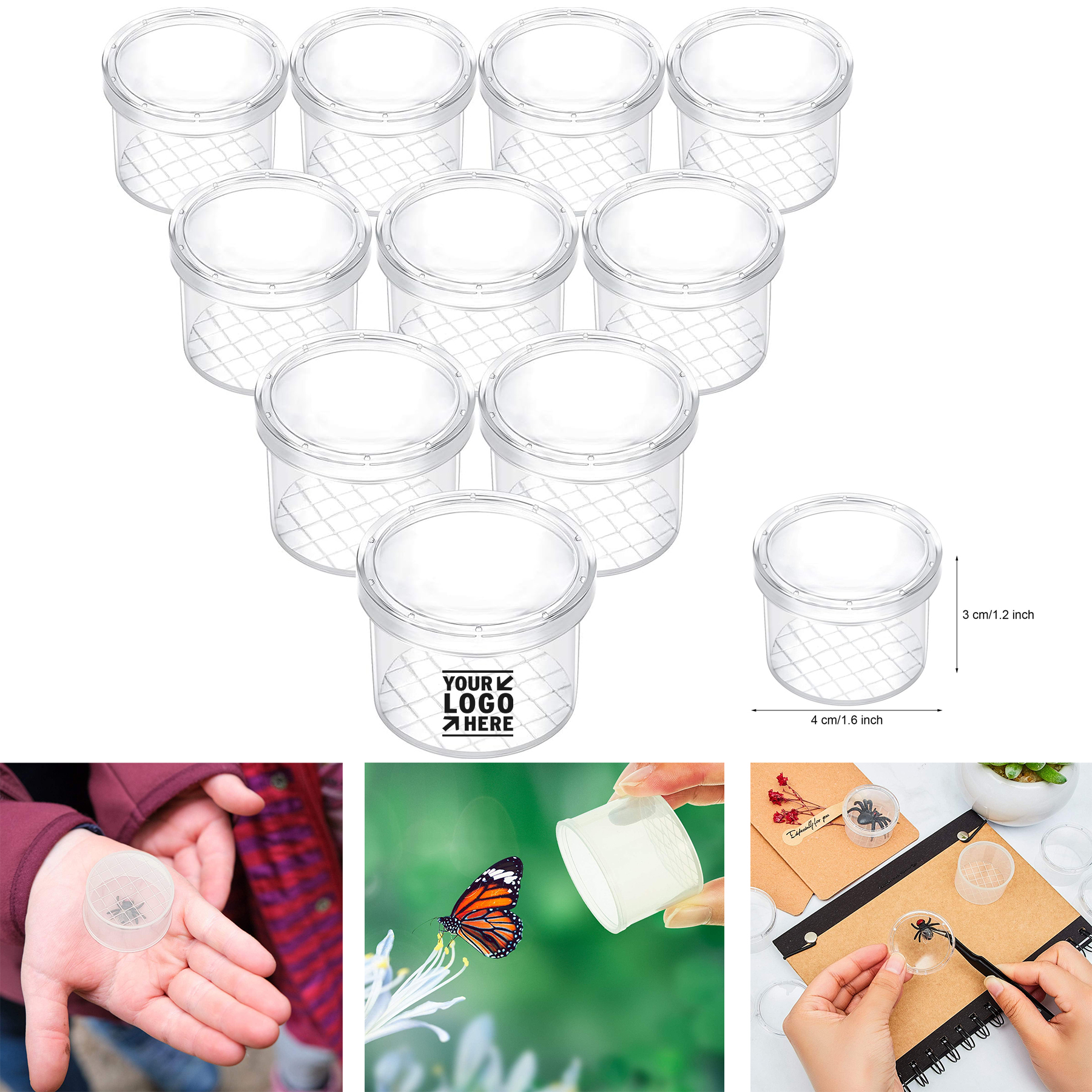 Bug Viewer Magnifier Critter Cage Catcher Magnifying Box for Kids Science Nature Exploration Tool 2