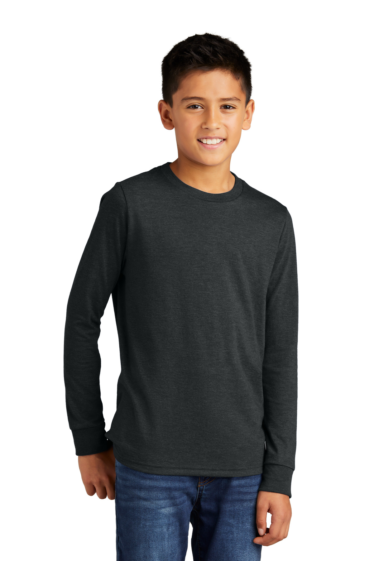 District Youth Perfect Tri Long Sleeve Tee DT132Y 24