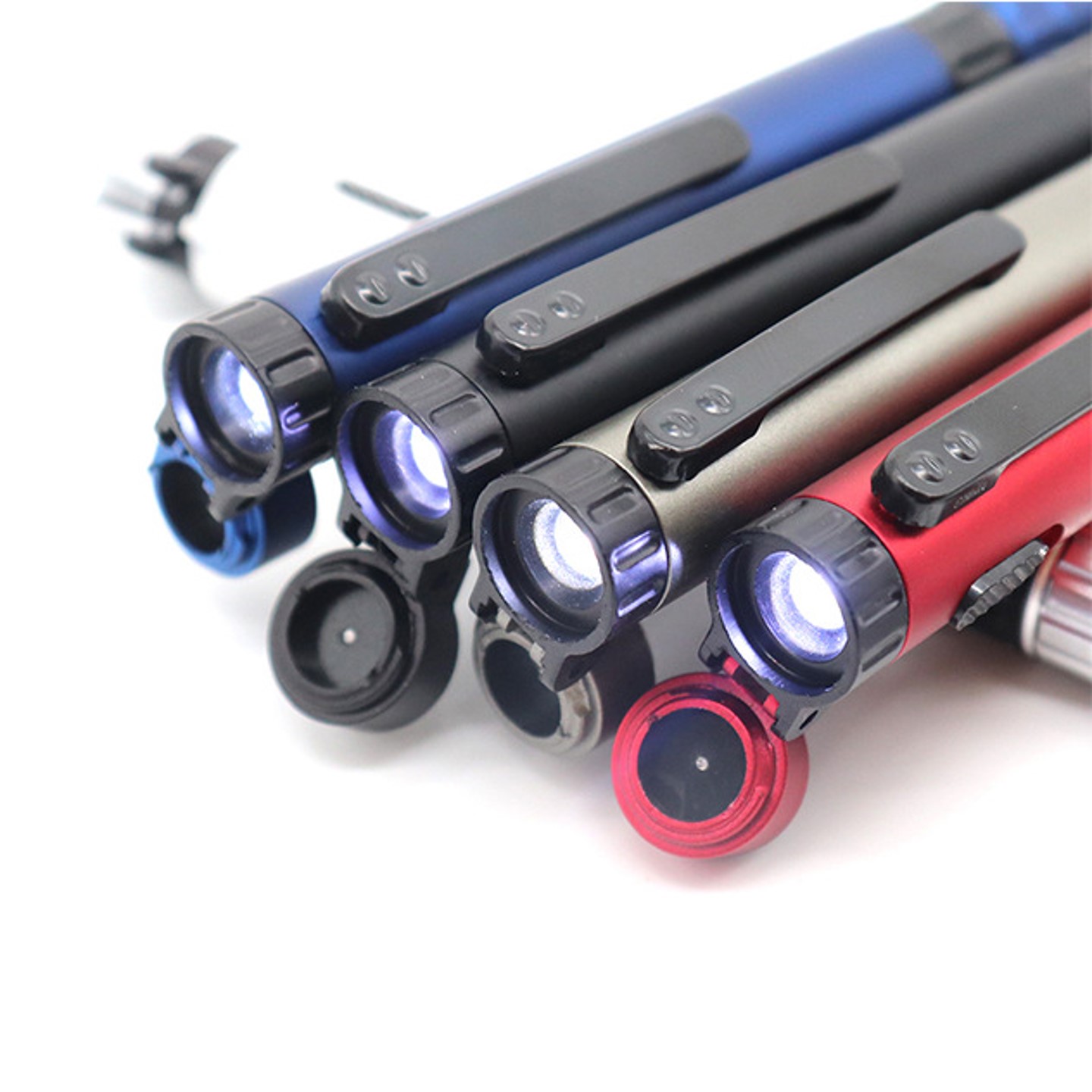 6 in 1 Military Pen with Stylus, Phone Stand, Compass Screwdriver,Torch & Tools 5