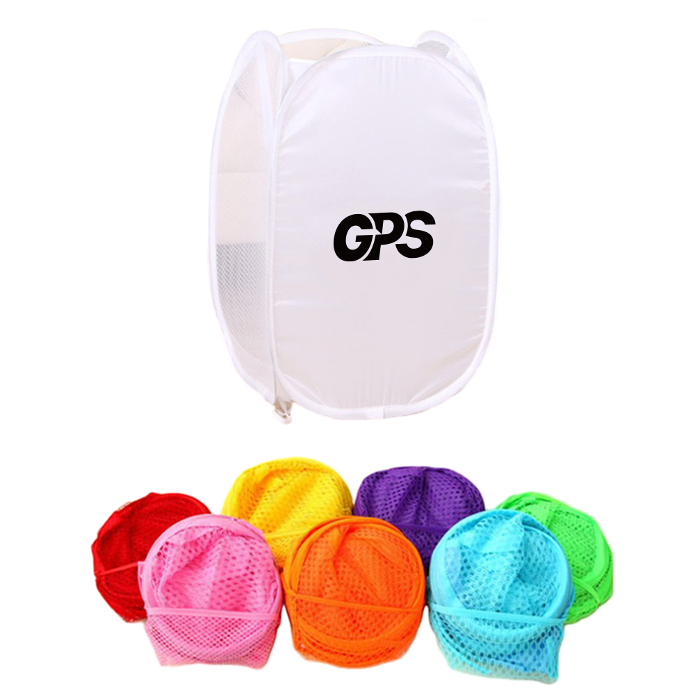 Polyester Folding Mesh Laundry Bag
