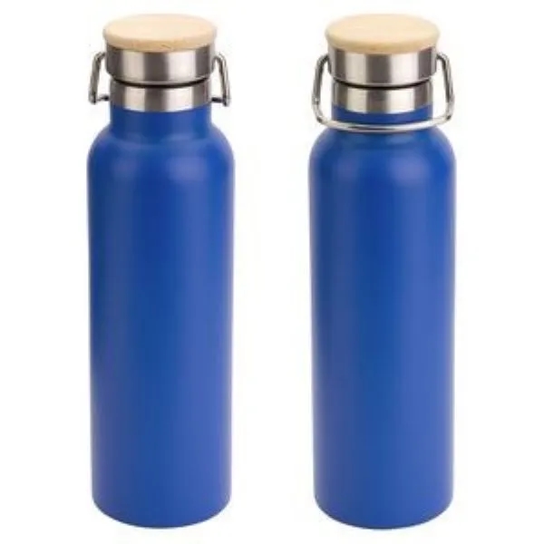 Barona 20 oz Vacuum Insulated Stainless Steel Bottle, custom water bottle with logo imprint 3