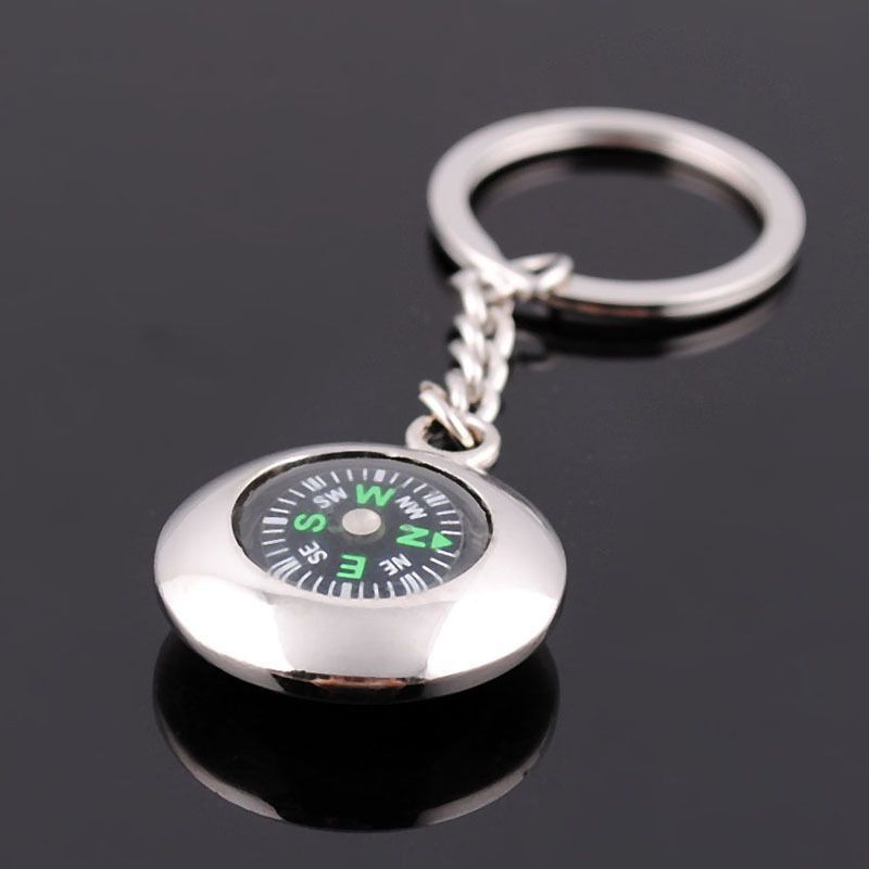 2 in 1 Metal Key Chain and Compass 4