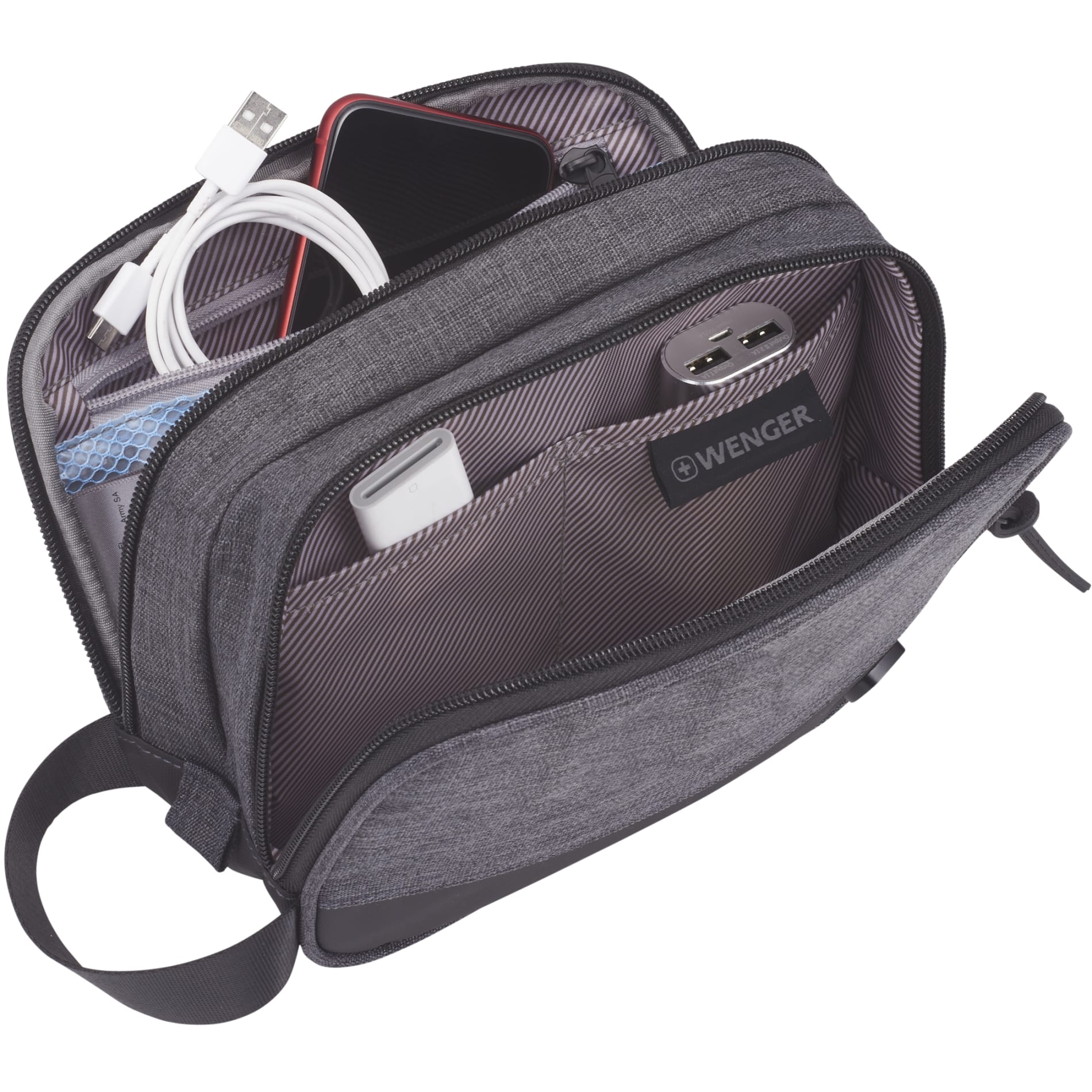 Wenger RPET Dual Compartment Dopp Kit 39