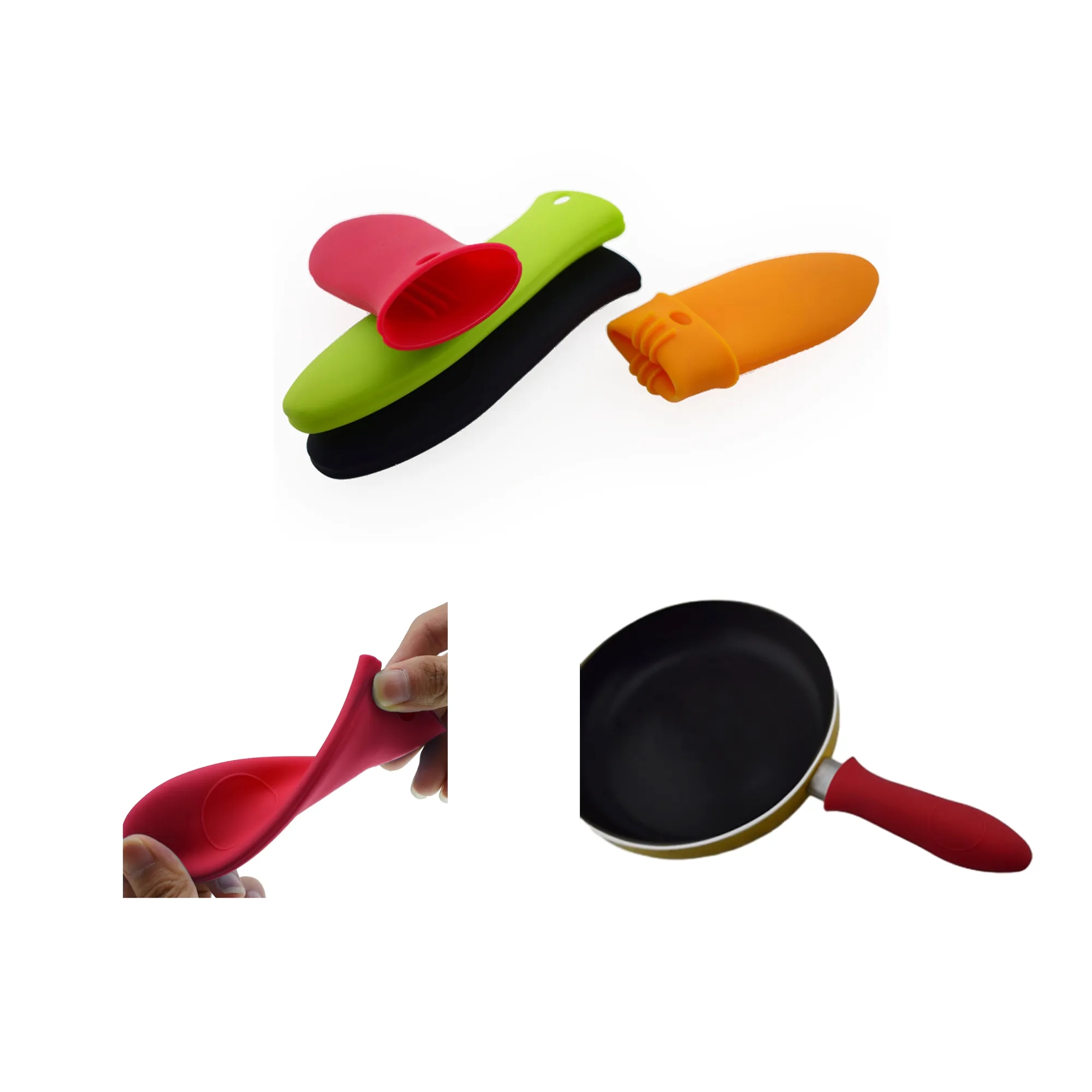 Kitchen Non-Slip And Anti-Scalding Silicone Pot Handle Cover 3