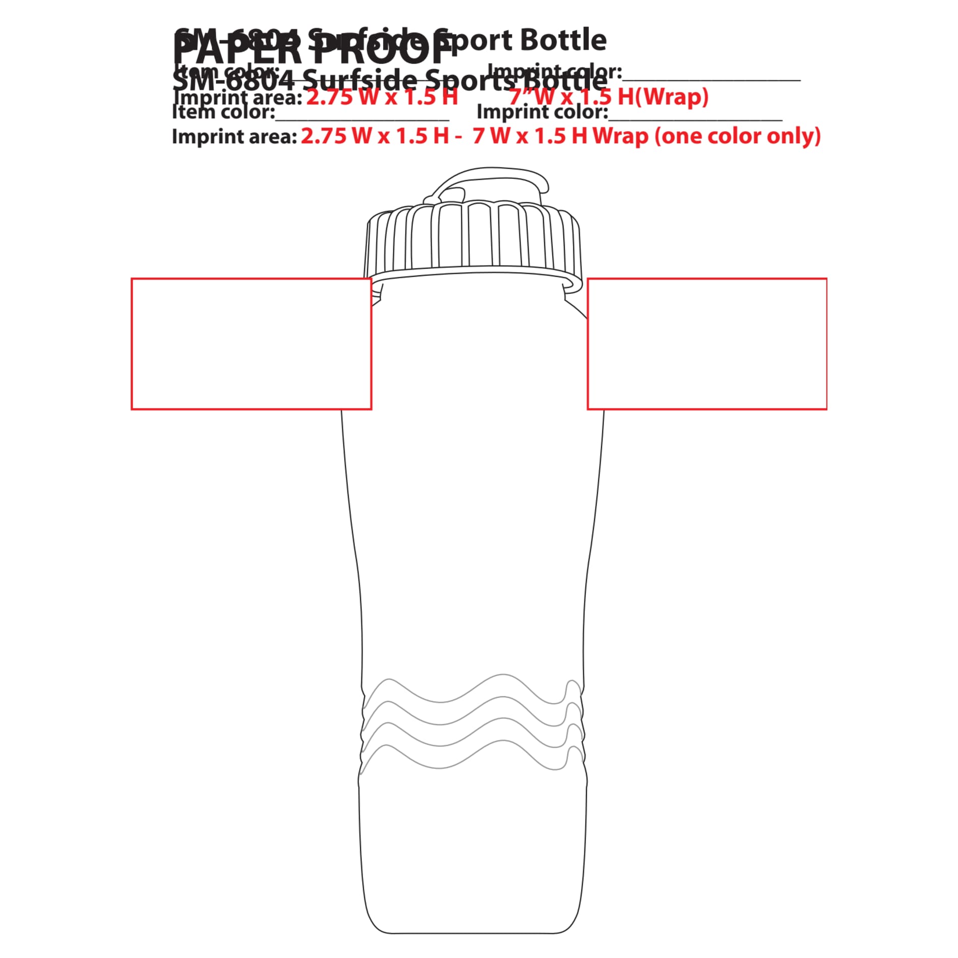 Surfside 26oz Sports Bottle 20