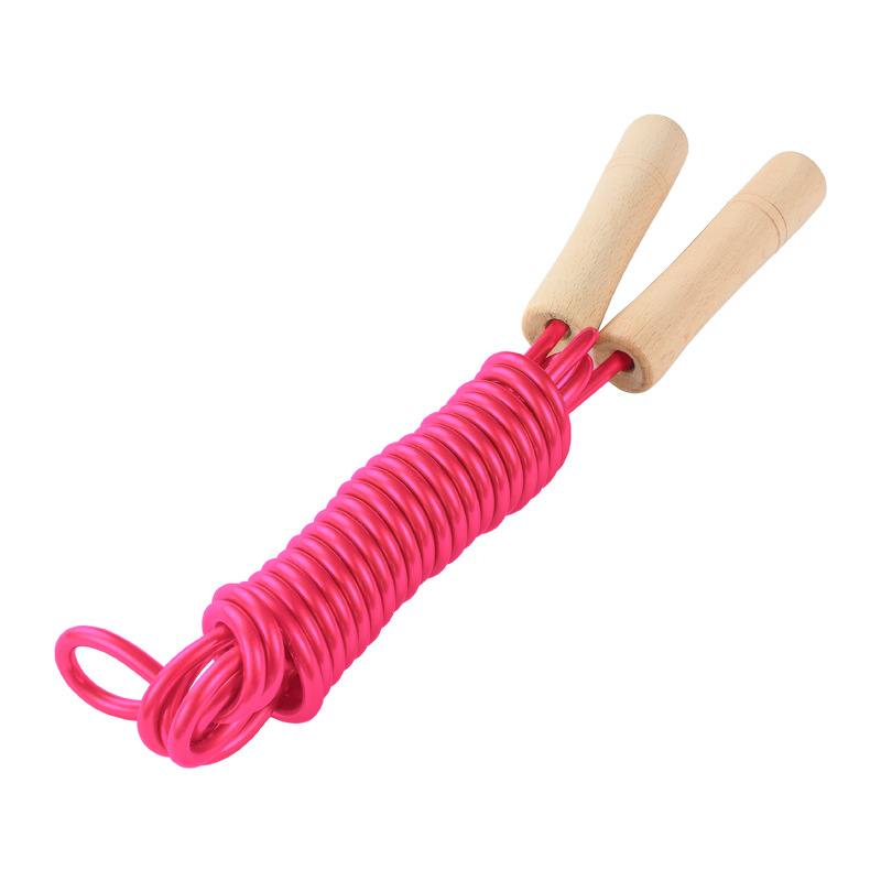 110" Wooden Handle Jump Rope 3