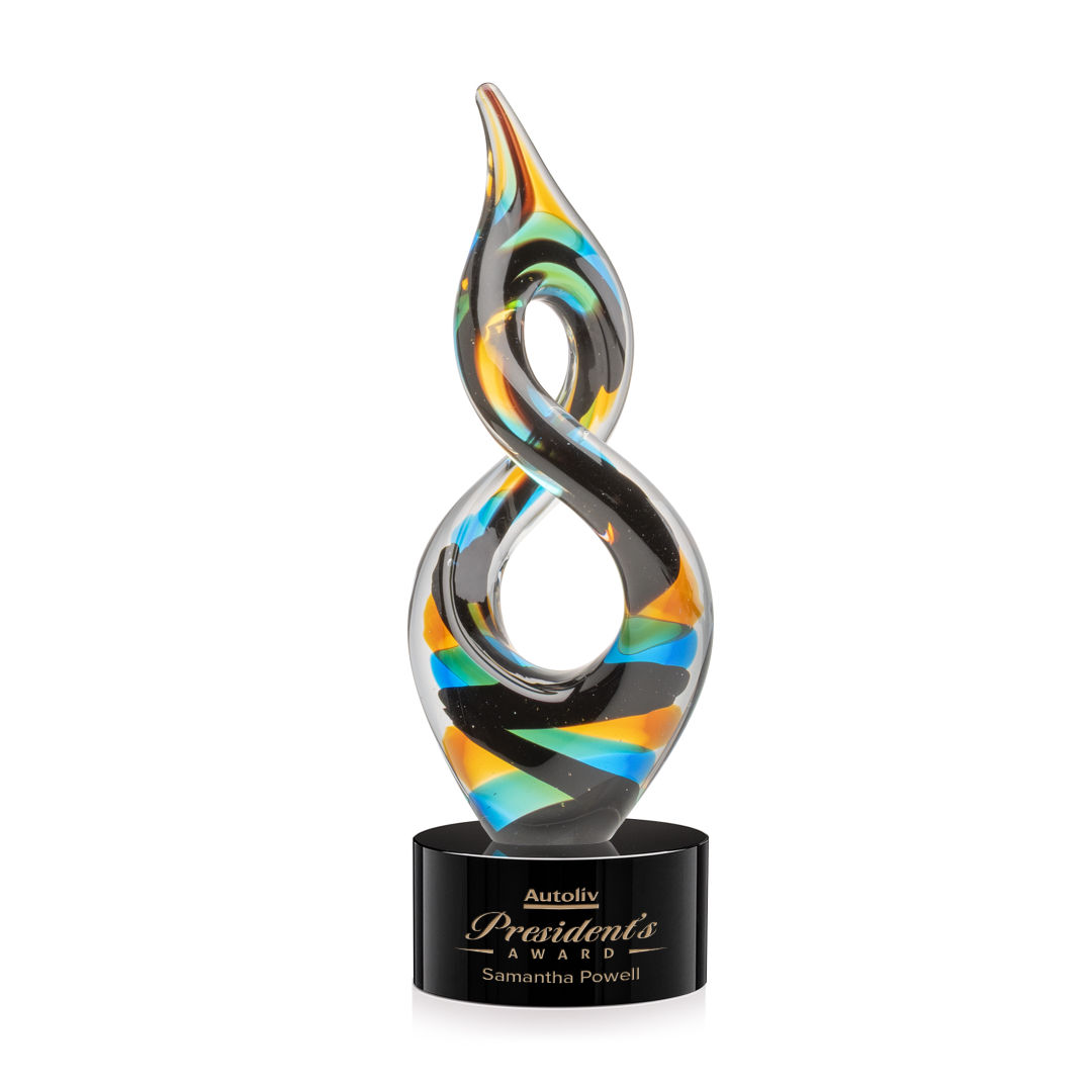 Cosenzo Award on Marvel Base - Black 12