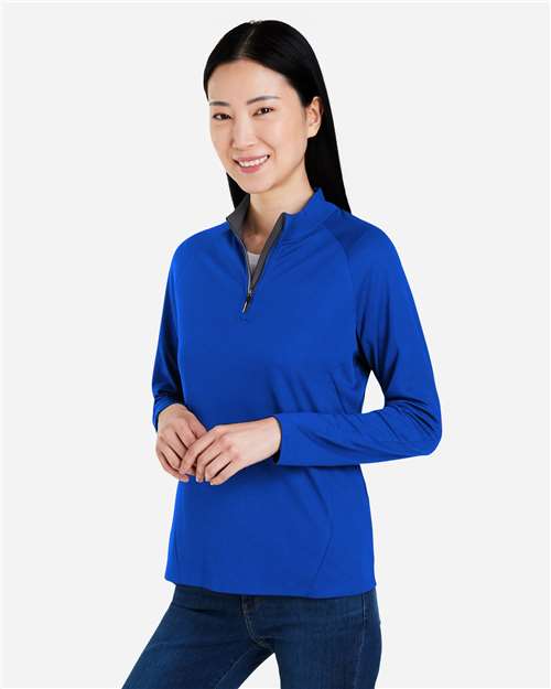 Women's Origin Performance Pique Quarter-Zip Pullover - CE418W 29