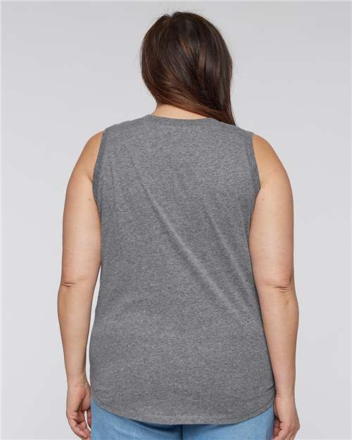 Women's Curvy Relaxed Fine Jersey Tank - 3892 20