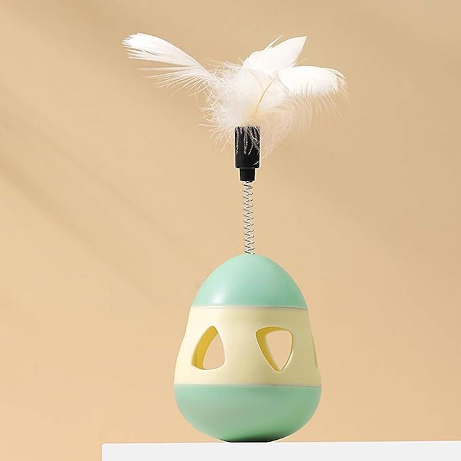 Creative Tumbler Cat Toy with Feeding Function 2