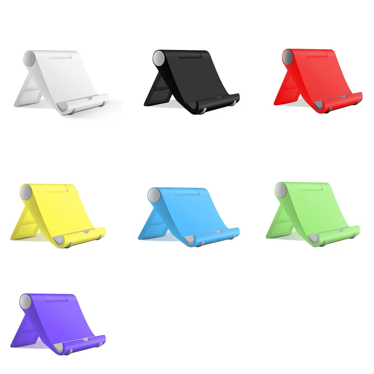 Cellphone Tablet Desktop Bracket Foldable Holder Stand 4