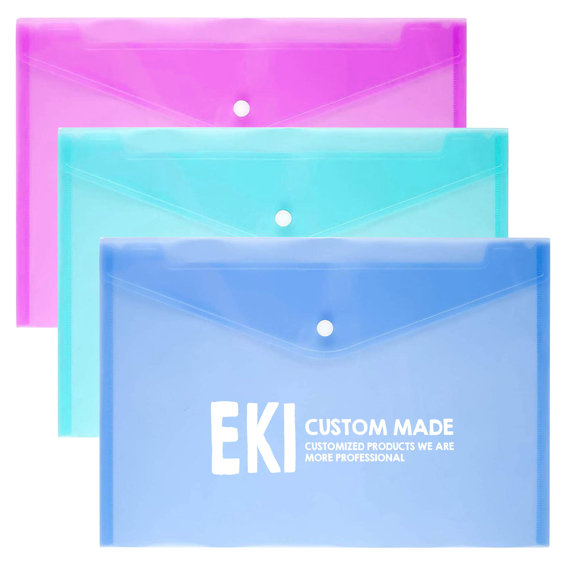 A4 Clear Plastic Document Folders 1