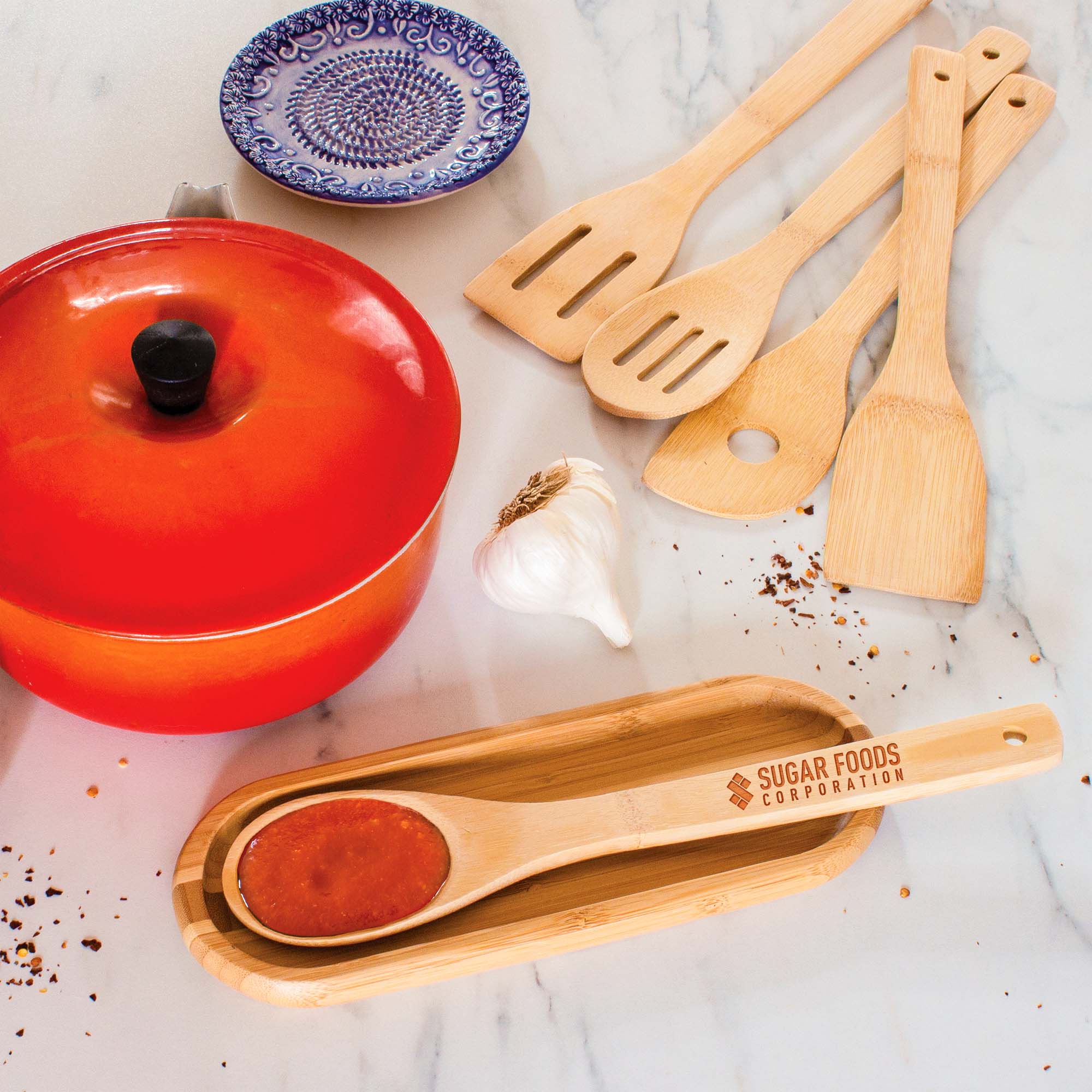 5-Piece Bamboo Cooking Utensil Set 5