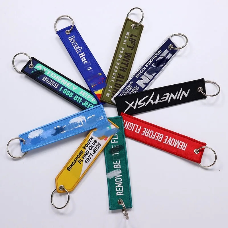 Embroidered Keychain 5