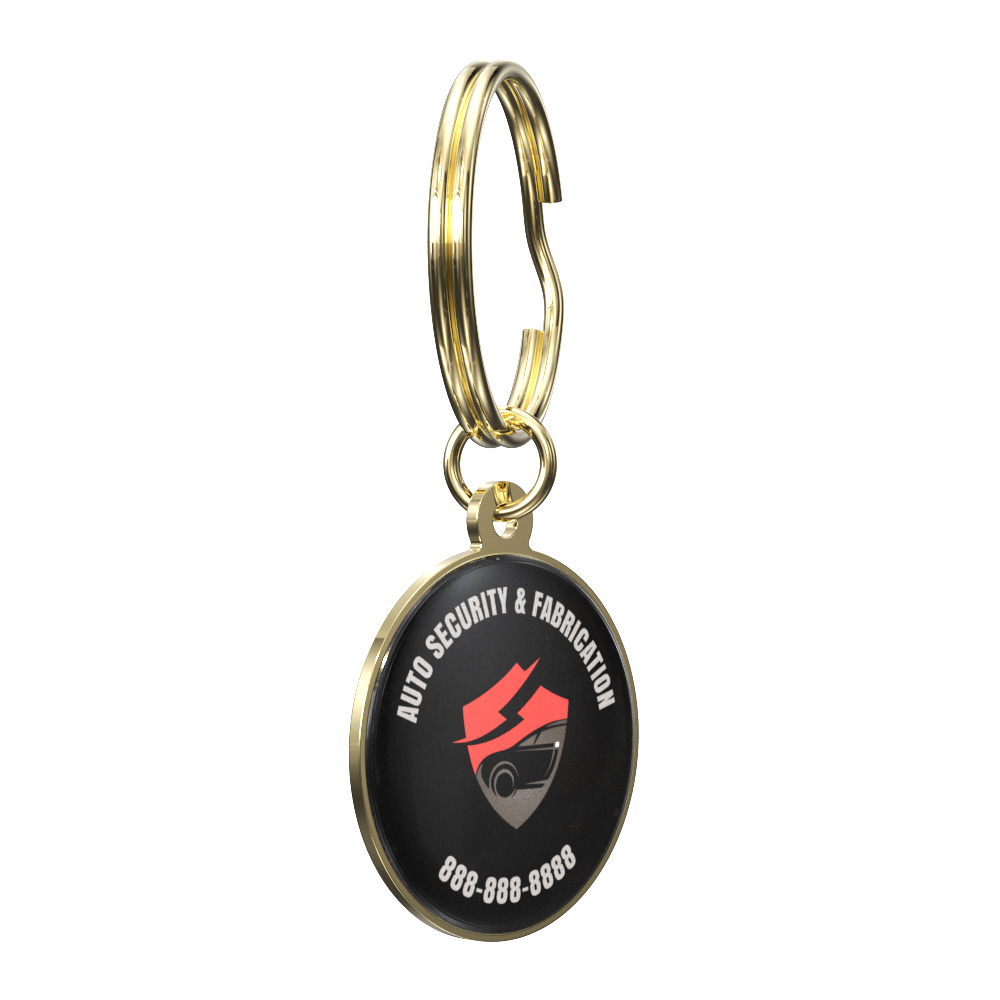 Express Bright Round Key Tags (Various) 12