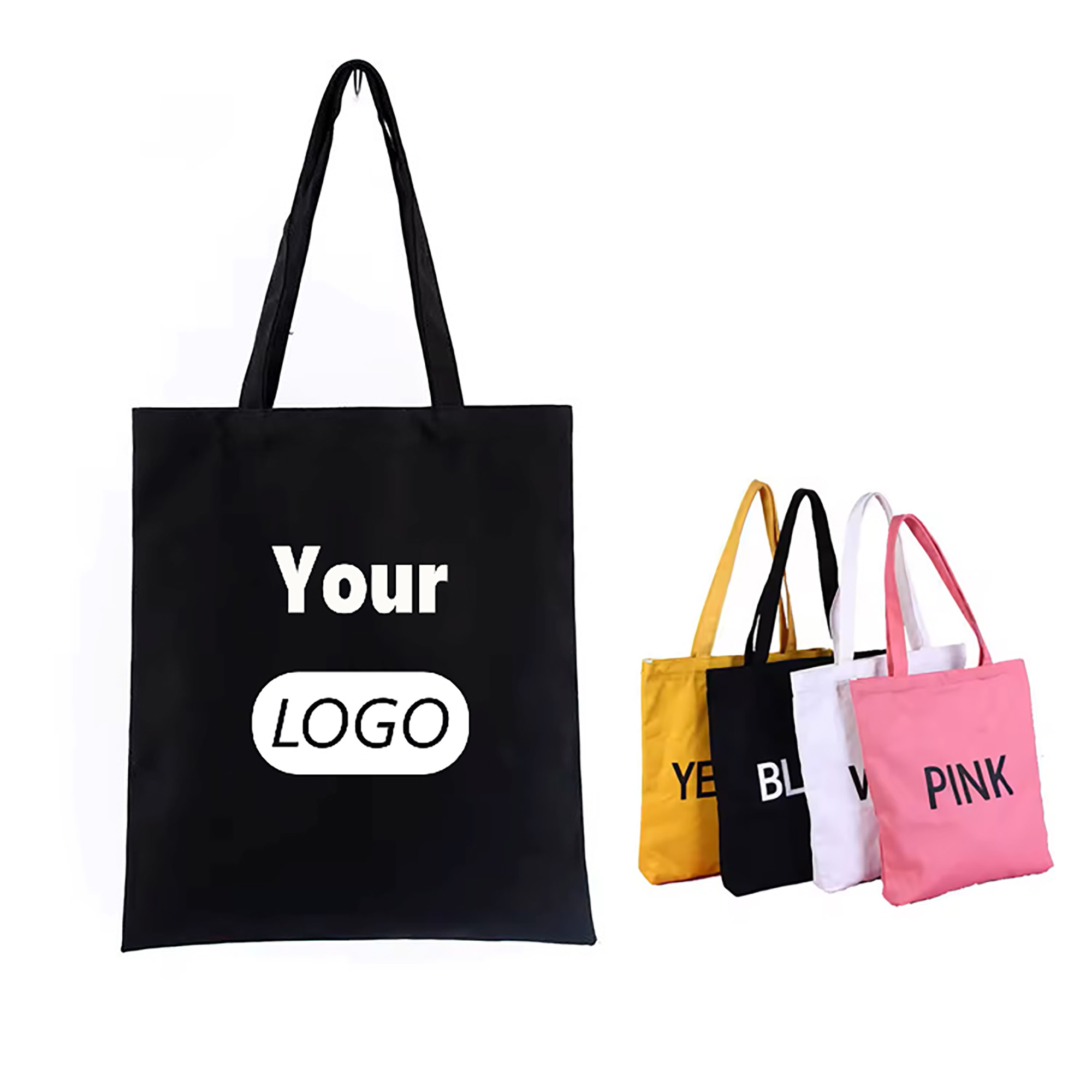 Economy Canvas Shopping Tote Bag 2