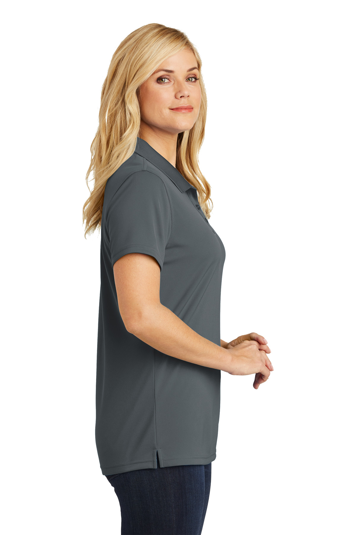 Port Authority® Women's Dry Zone UV Micro-Mesh Polo 14