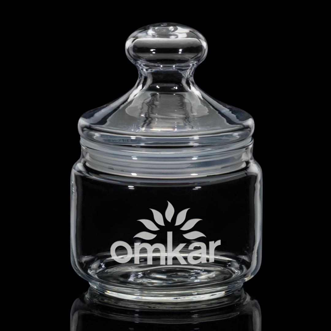 Somerset Jar & Lid - Deep Etch 3