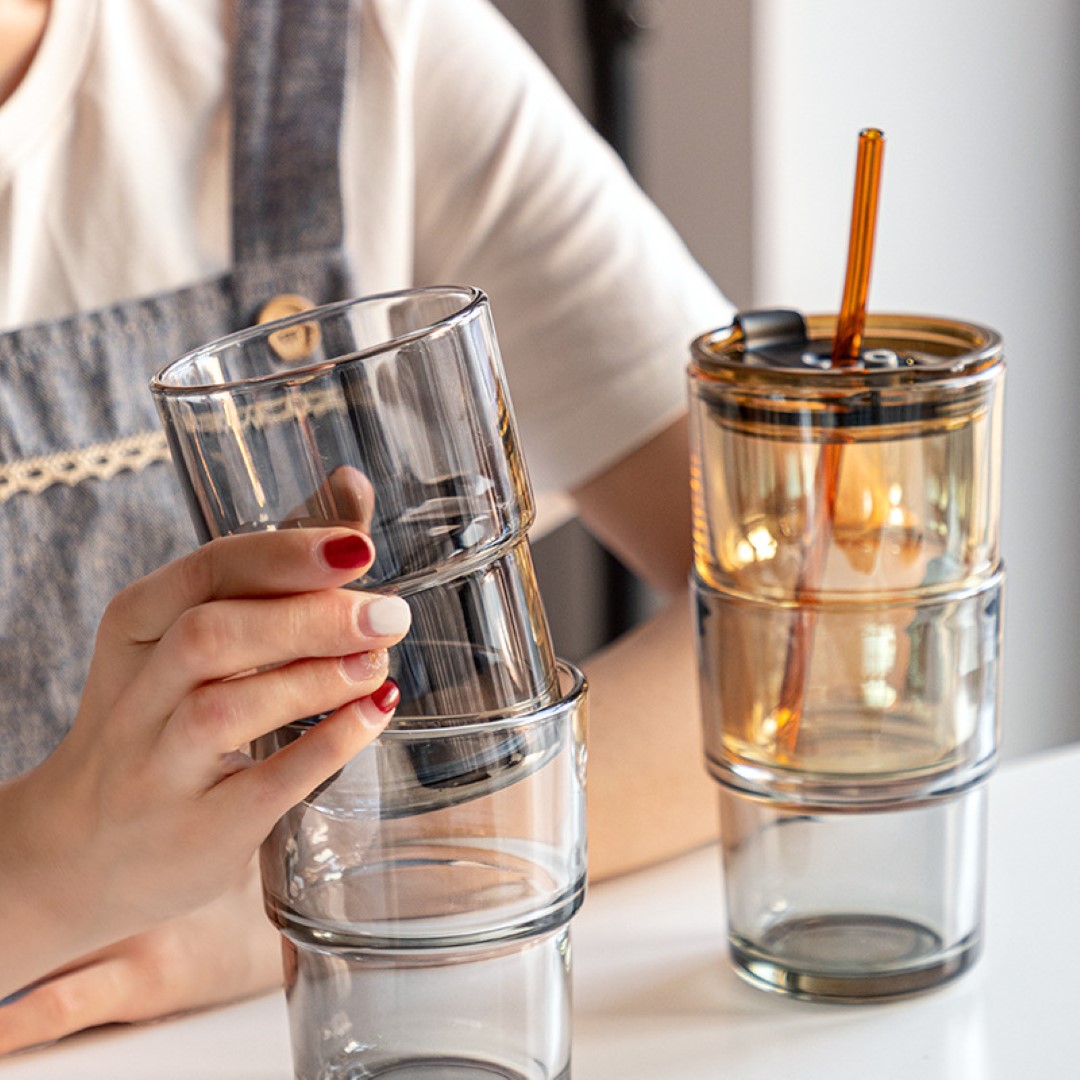 Straw Cup With Lid 4