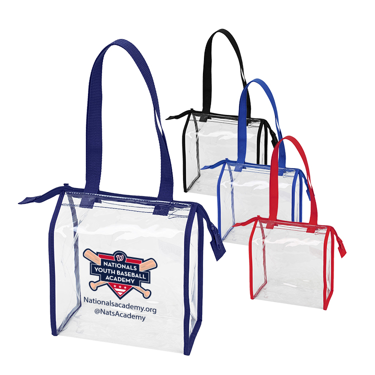 Clear Lunch Bag & Stadium Pouch 3