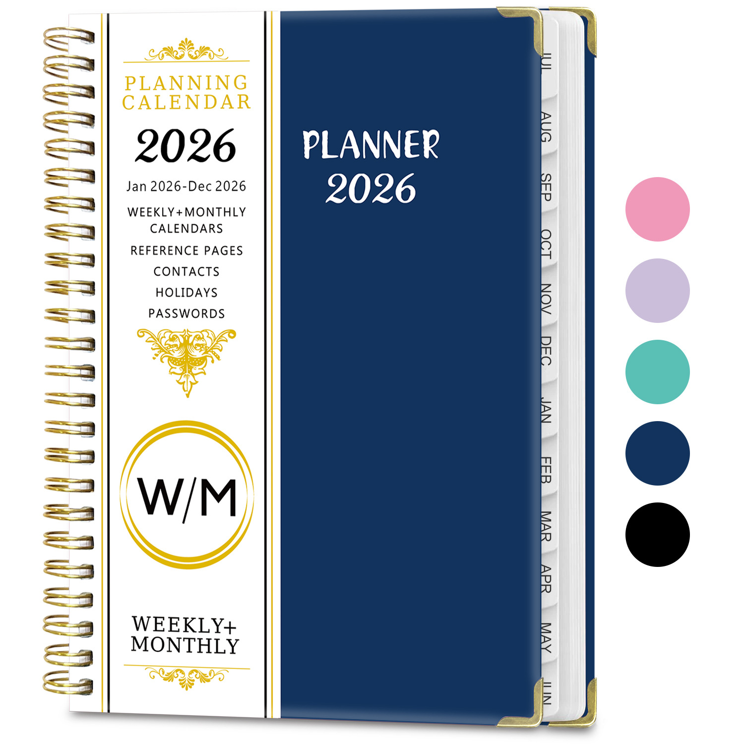 A5 Planner Spiral Notebook For 2026 7