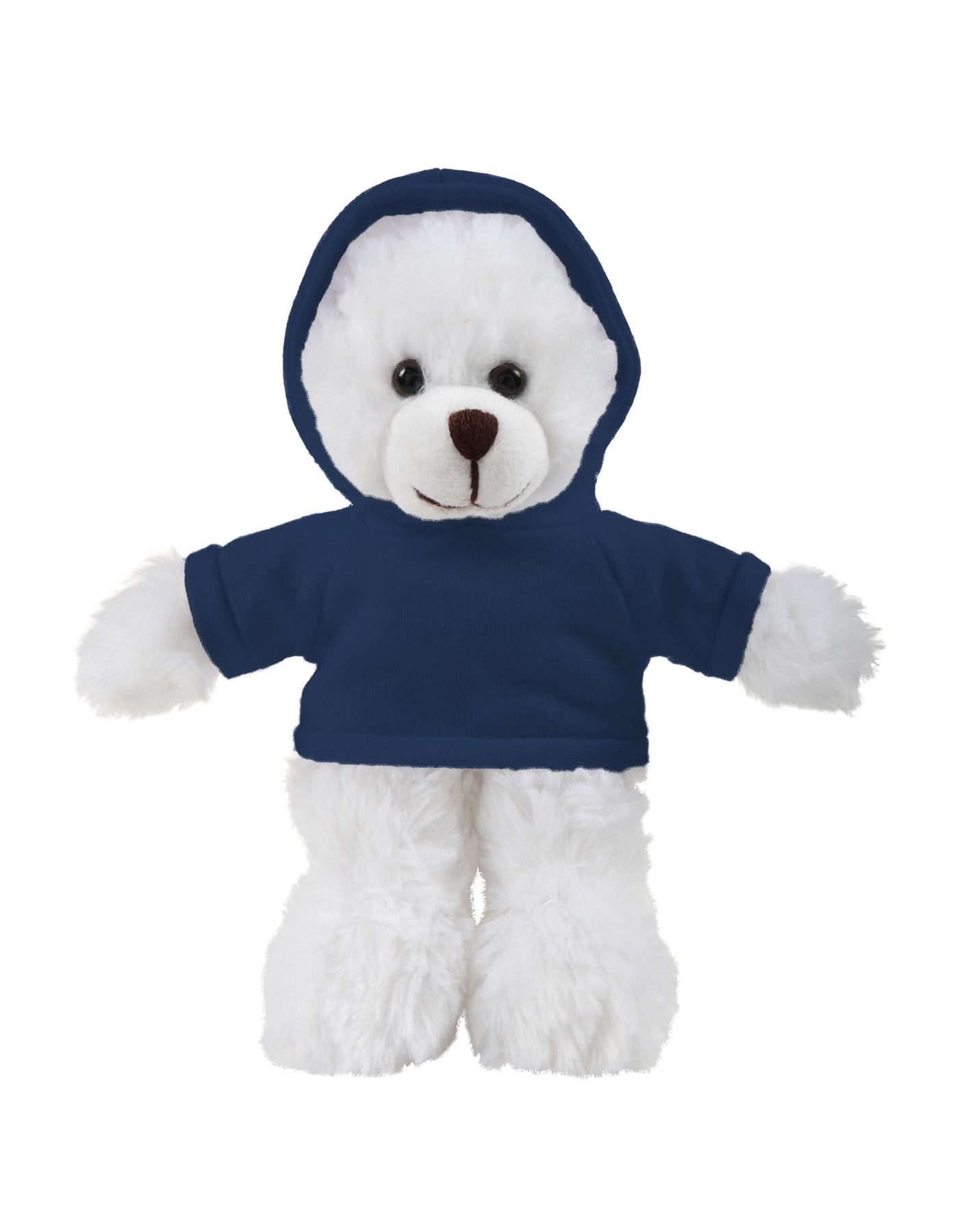 soft plush White Bear with hoodie 4