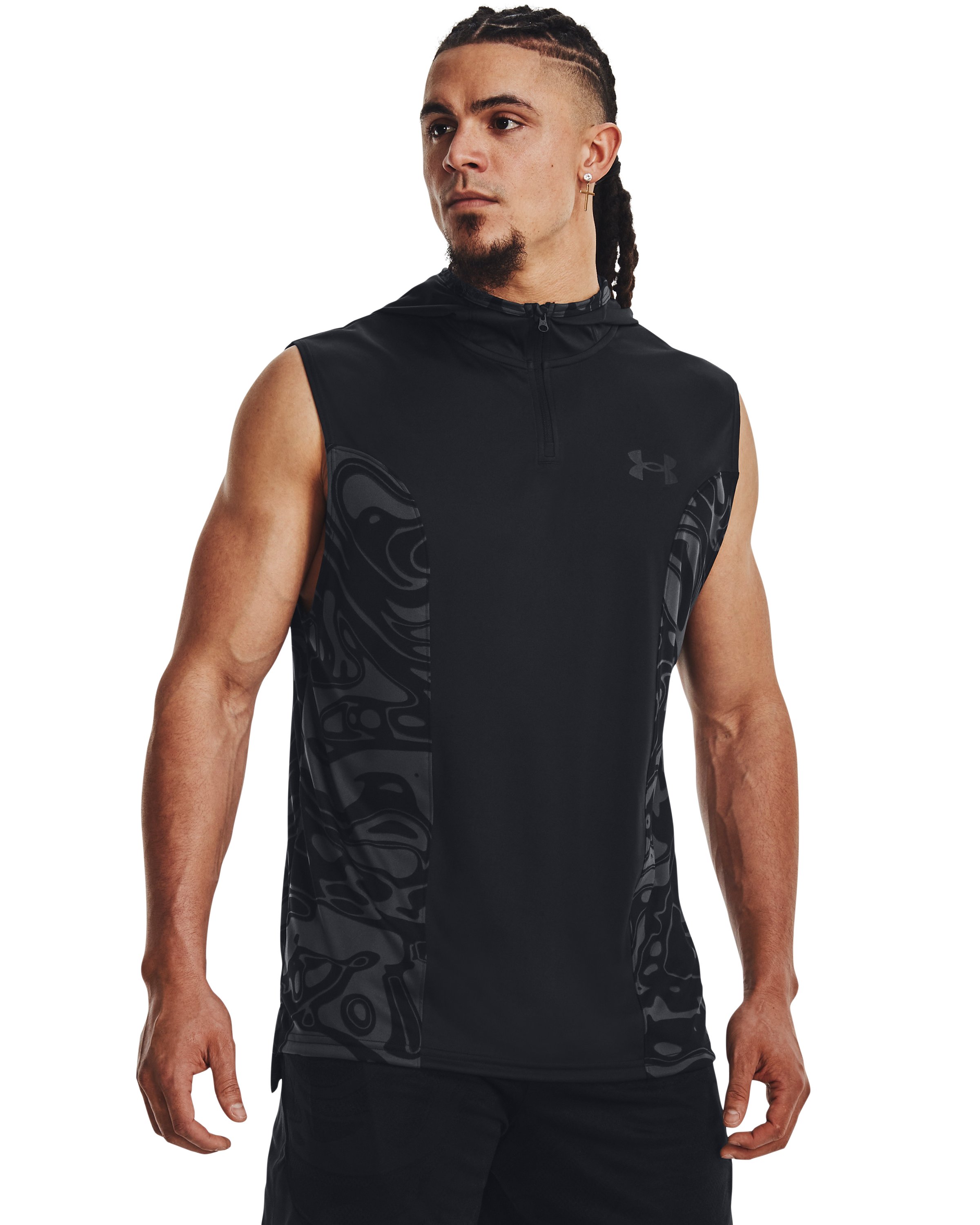 UA Baseline Men's Tank Hoodie 13